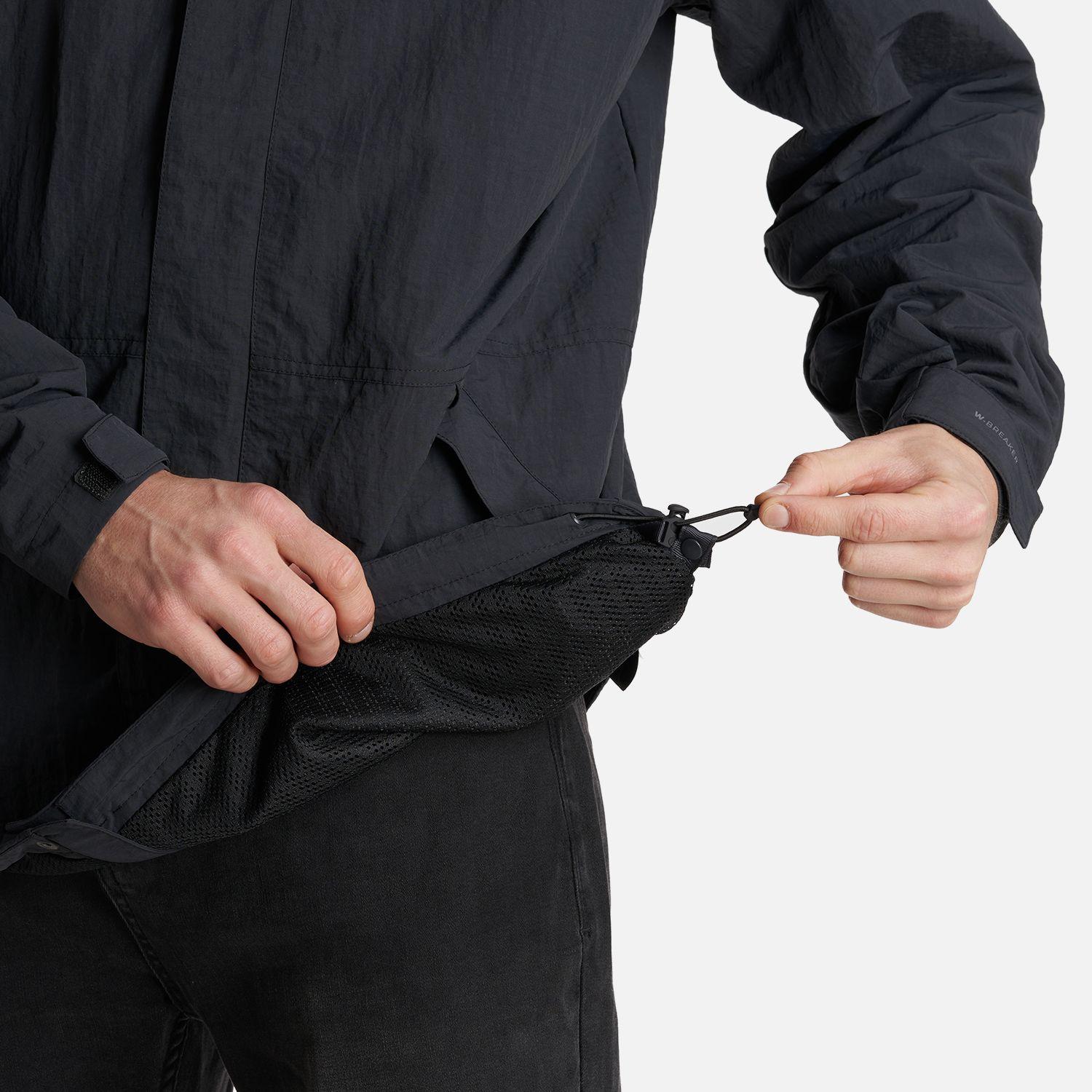 Chaqueta Hombre CityMe Windbraker Hoody Jacket Negro Lippi-7