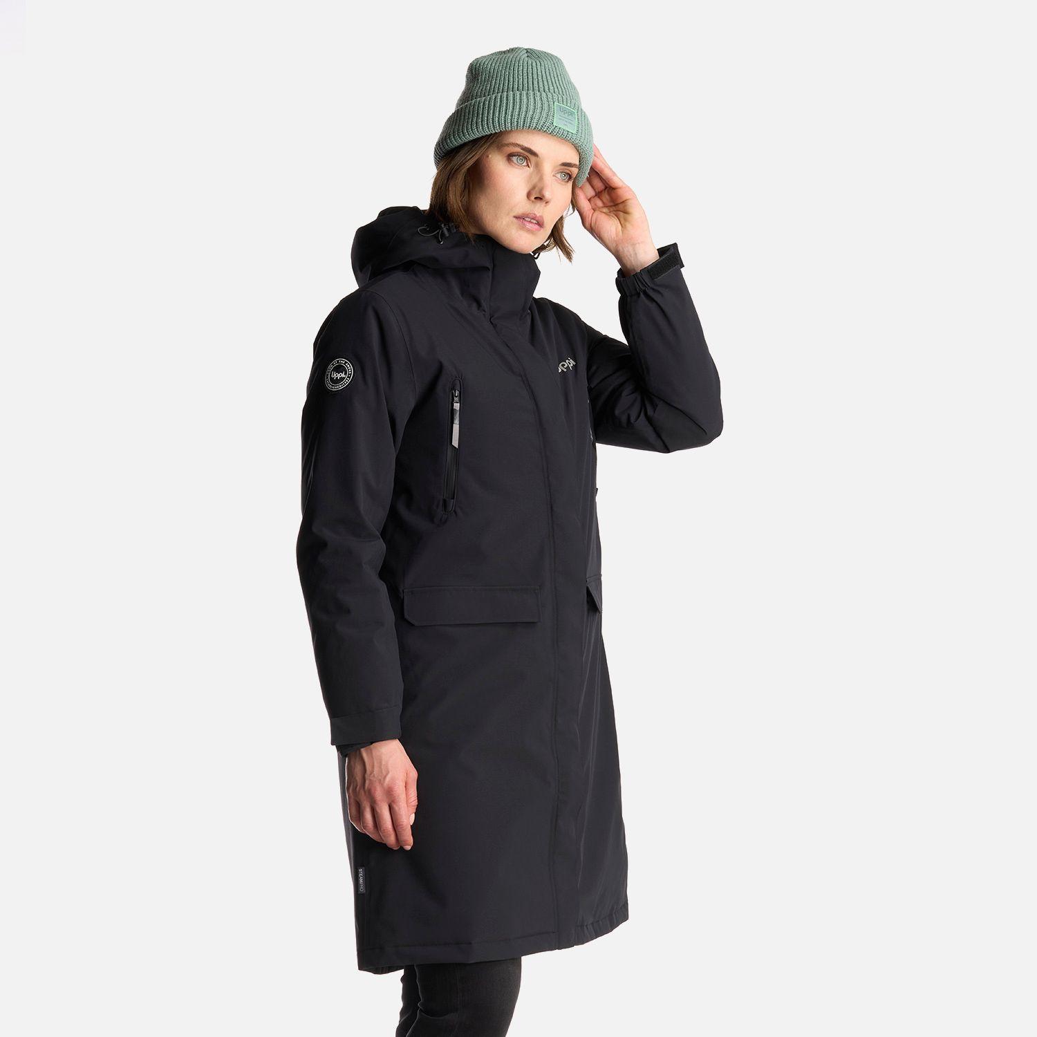 Chaqueta Mujer Mountains Live B-Dry Long Jacket Negro Lippi-2