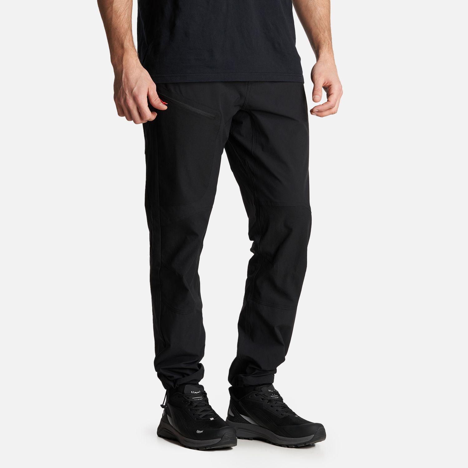 Pantalon Hombre Lennox Q-Dry Regular Fit Pants Negro Lippi I24-2
