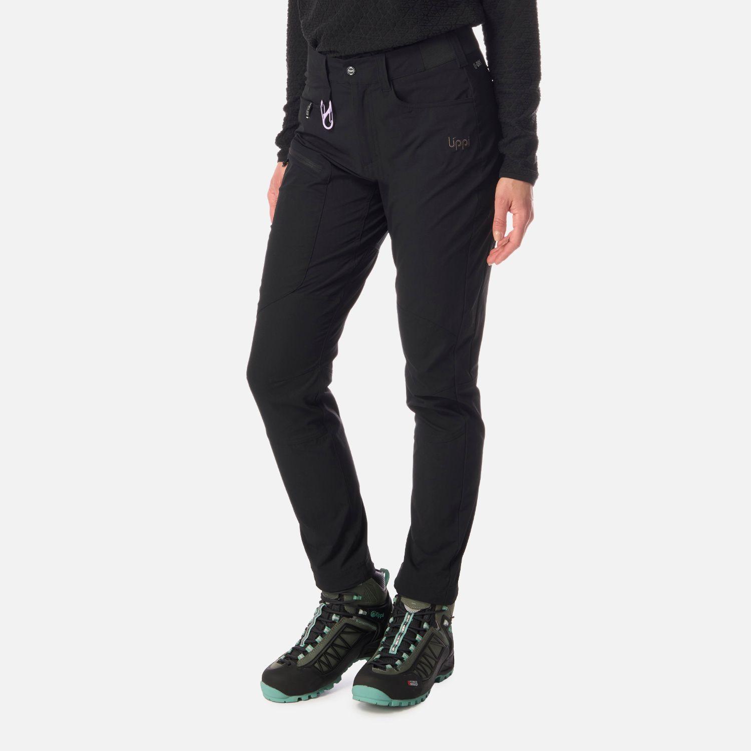 Pantalón Mujer Lennox Q-Dry Slim Fit Pants Negro Lippi I26-1