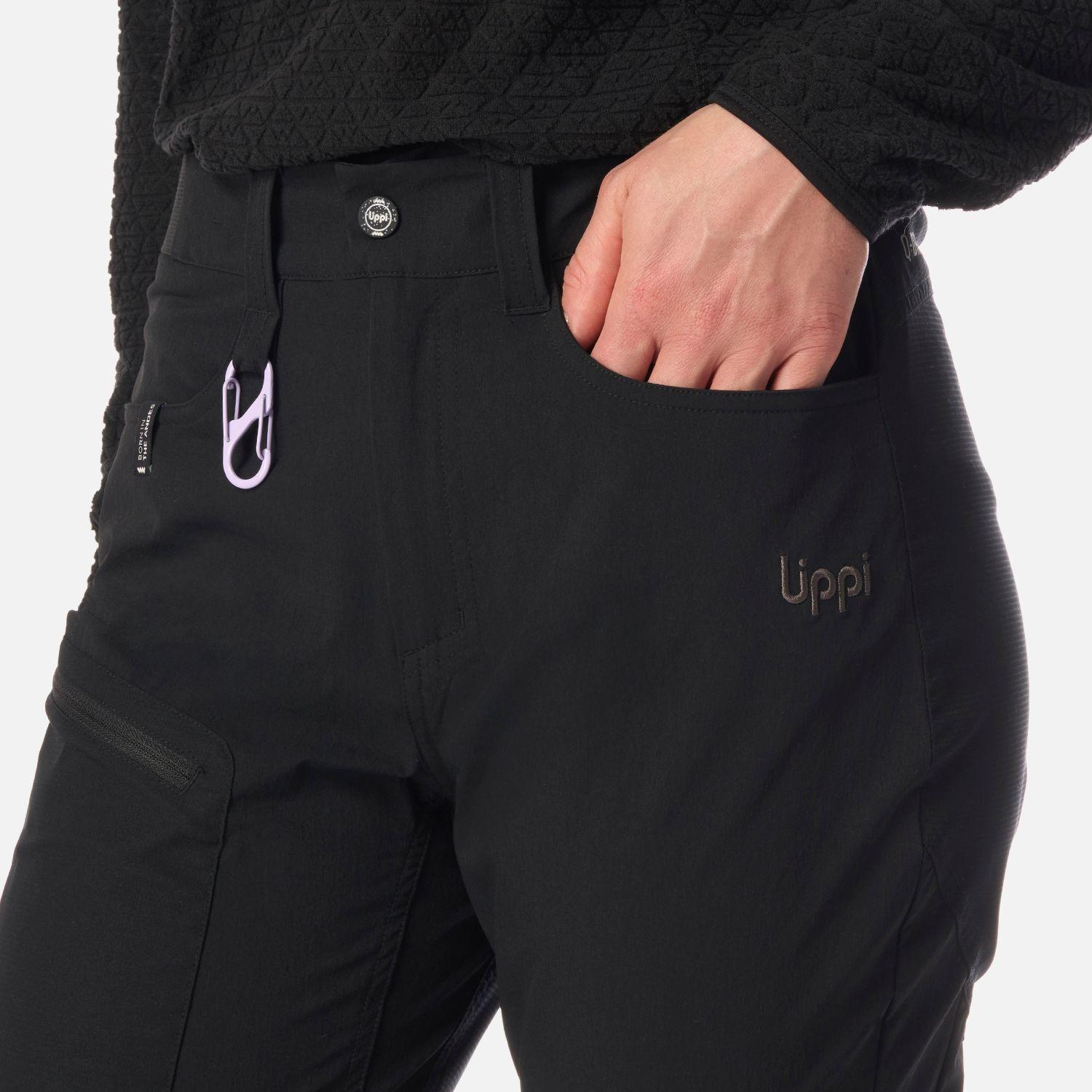 Pantalón Mujer Lennox Q-Dry Slim Fit Pants Negro Lippi I26-3