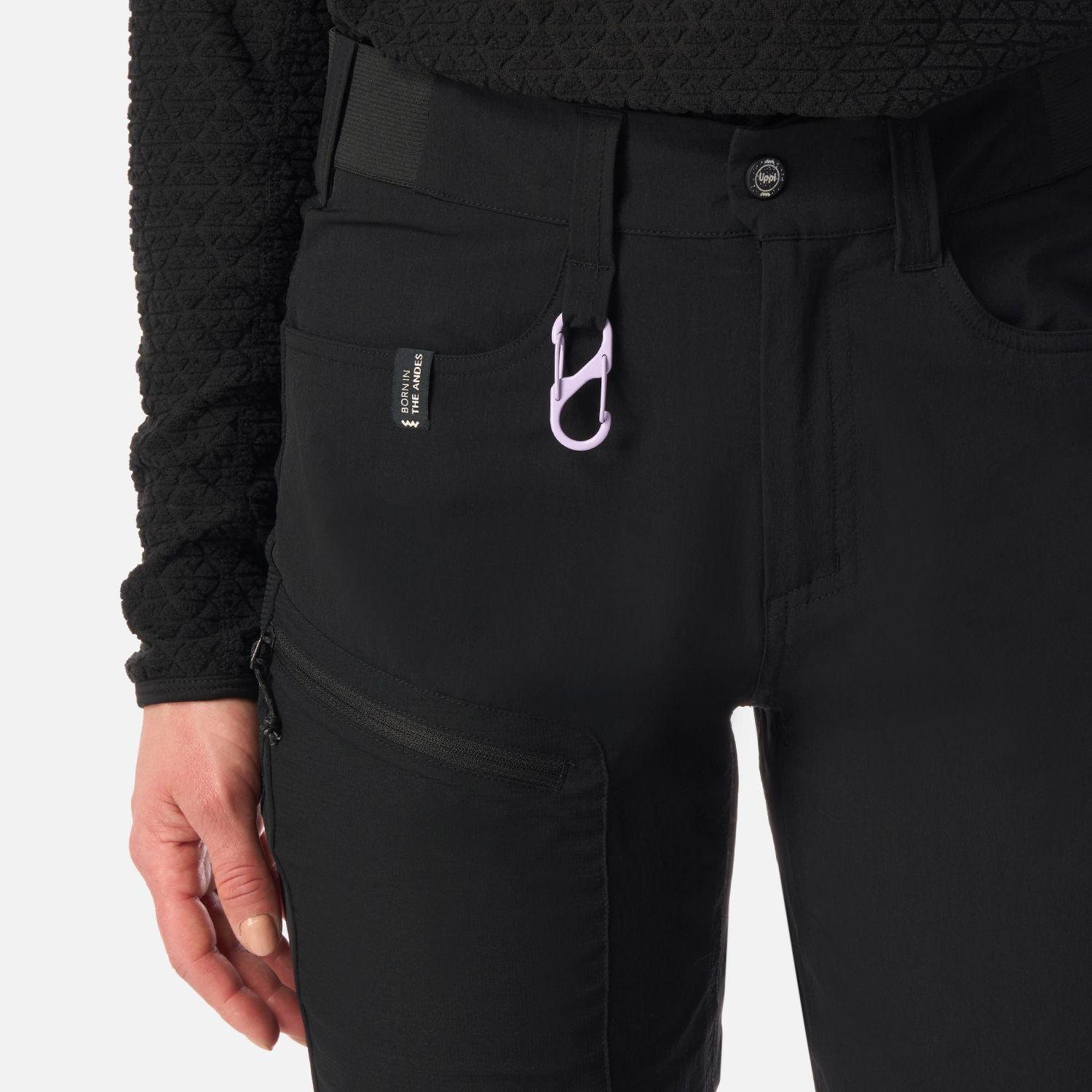 Pantalón Mujer Lennox Q-Dry Slim Fit Pants Negro Lippi I26-4