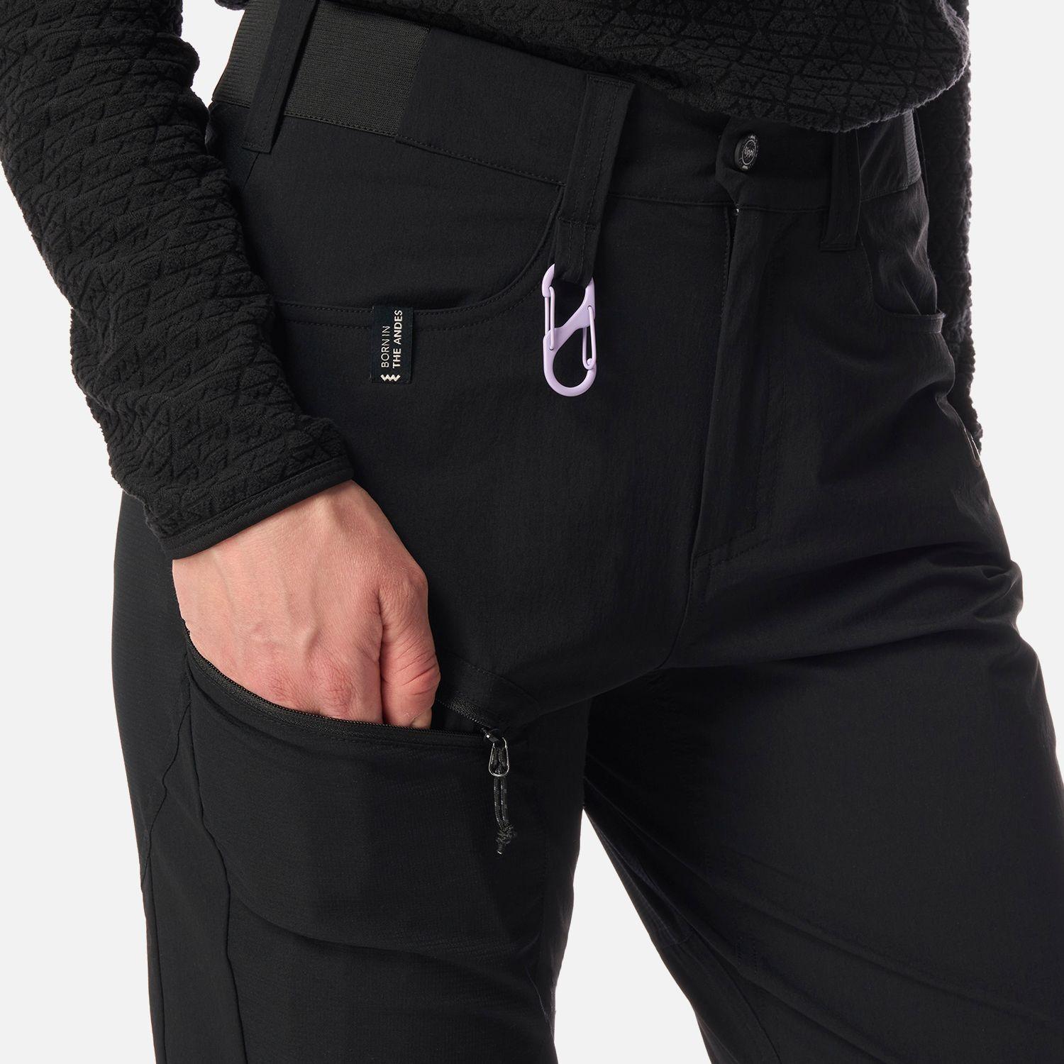 Pantalón Mujer Lennox Q-Dry Slim Fit Pants Negro Lippi I26-5