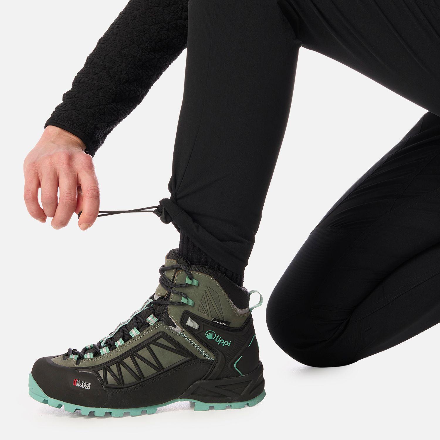 Pantalón Mujer Lennox Q-Dry Slim Fit Pants Negro Lippi I26-6