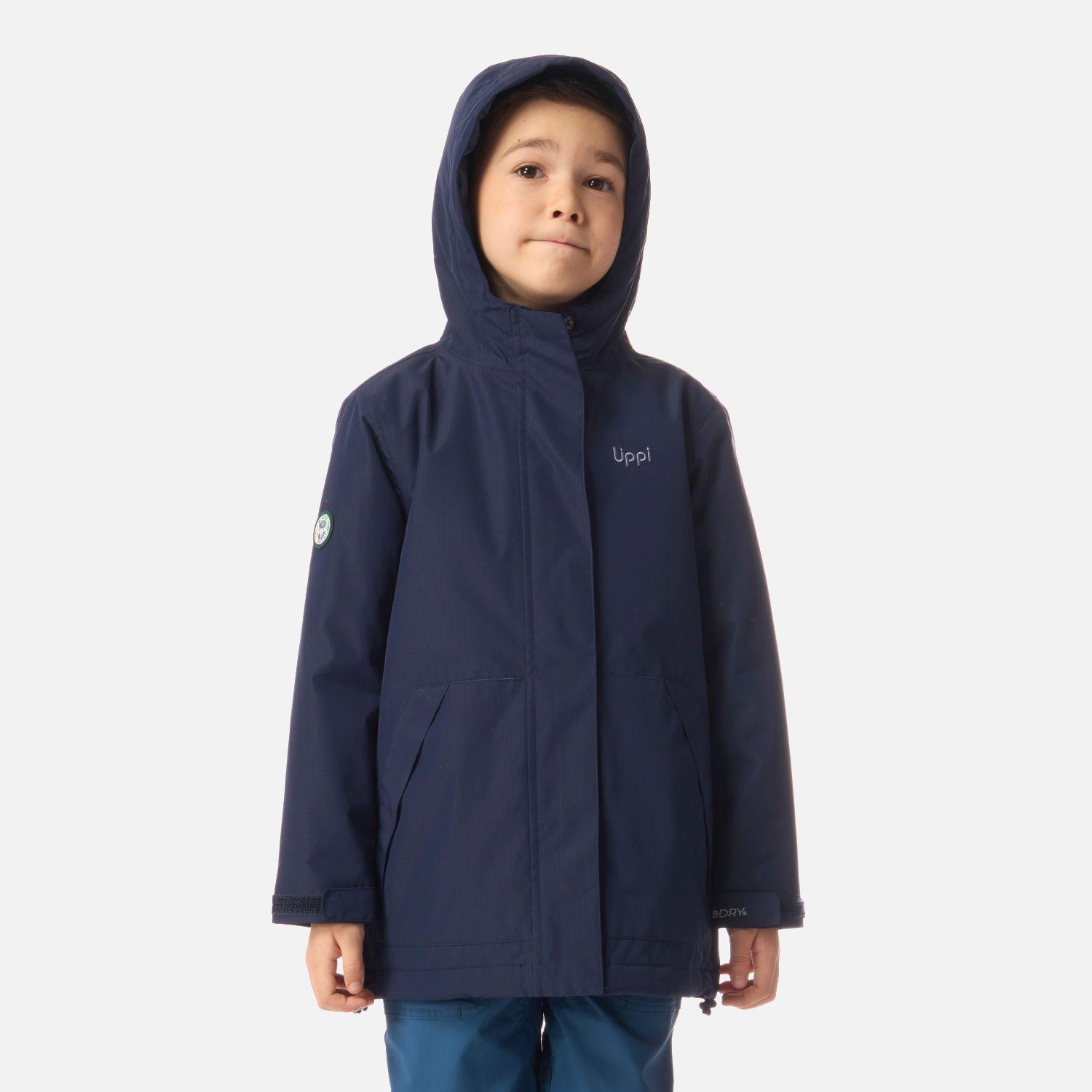 Chaqueta Niño Cold Place B-Dry Hoody Jacket Azul Marino Lippi I26-0
