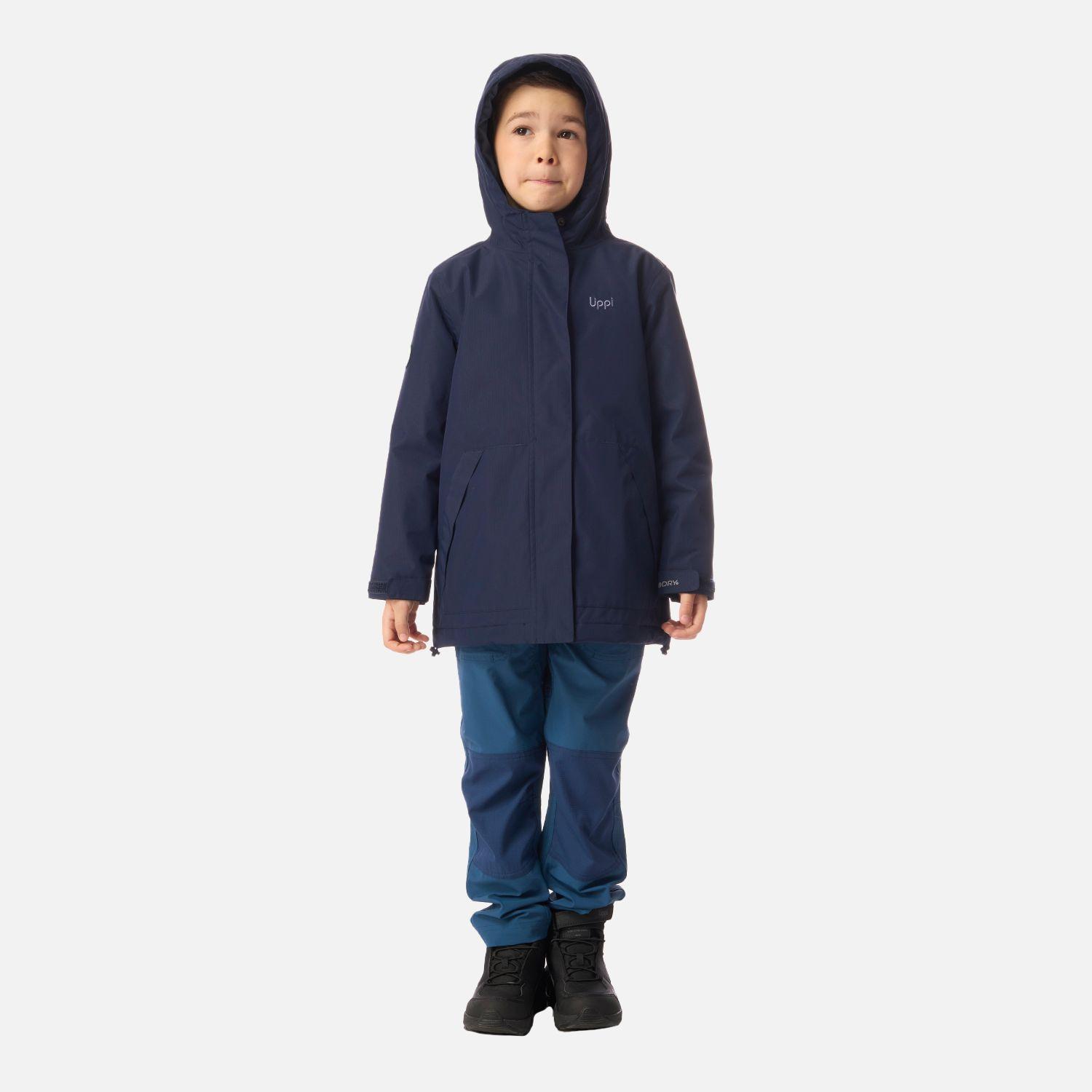 Chaqueta Niño Cold Place B-Dry Hoody Jacket Azul Marino Lippi I26-4