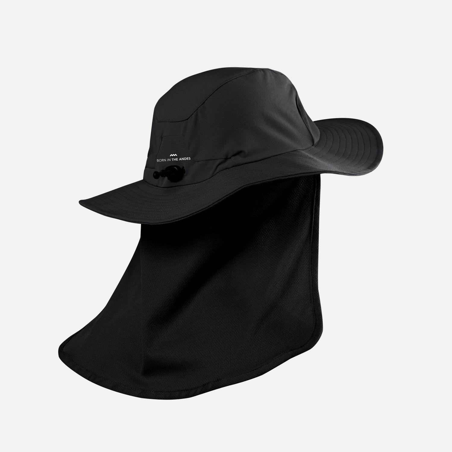 Sombrero Detachable Quepi Hat Negro Lippi V25-1