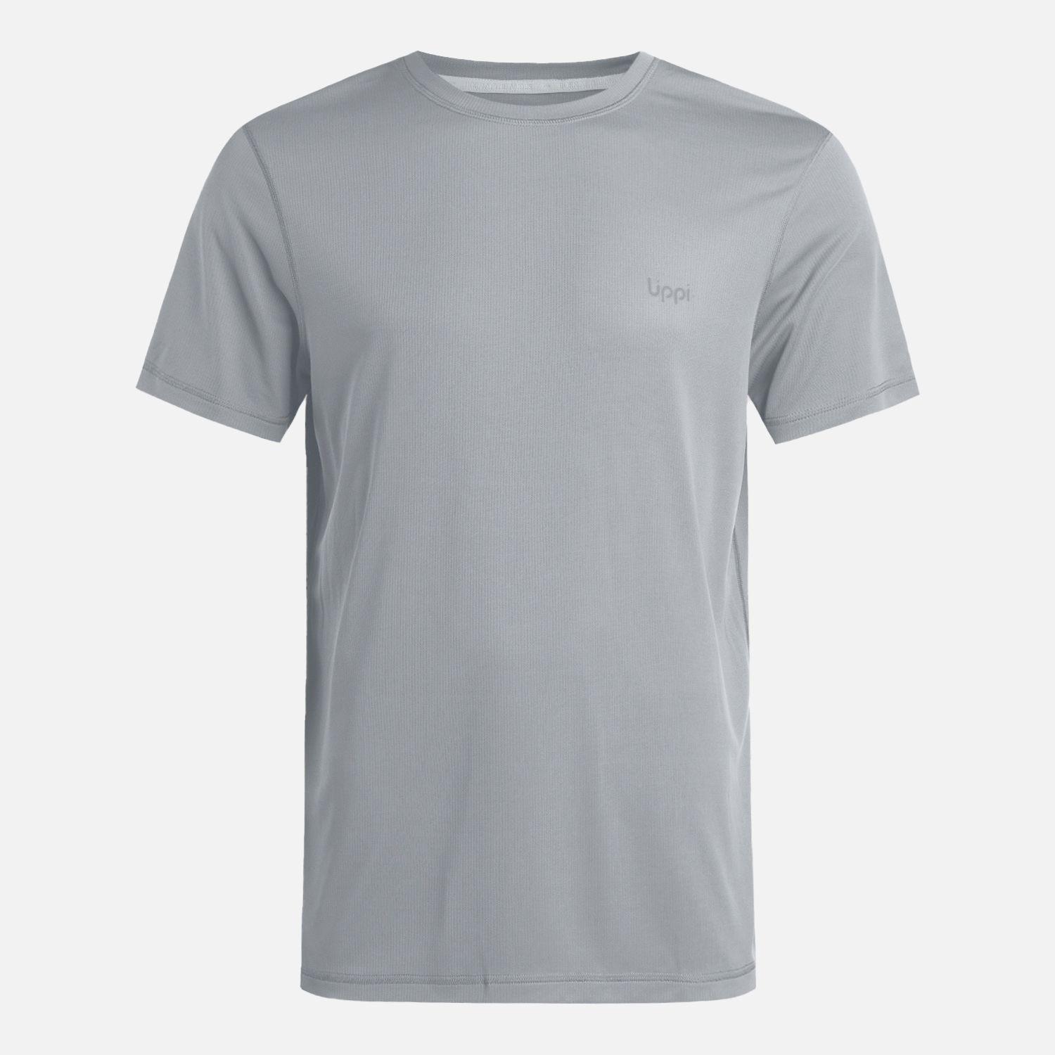 Polera Hombre Core Q-Dry T-Shirt Gris Lippi V26-5