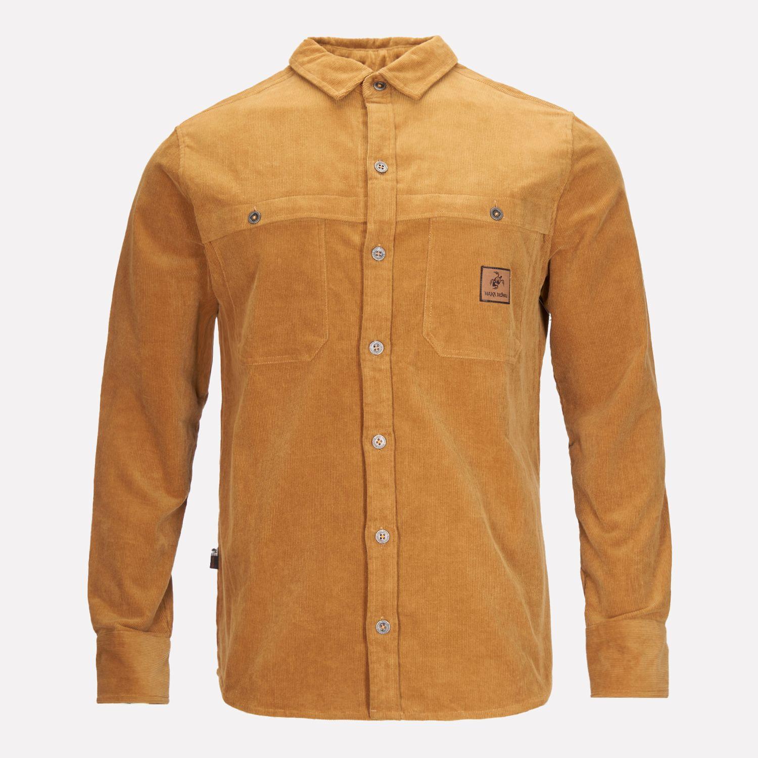 Camisa Hombre Mermelada De Perla Mostaza Haka Honu I22-0
