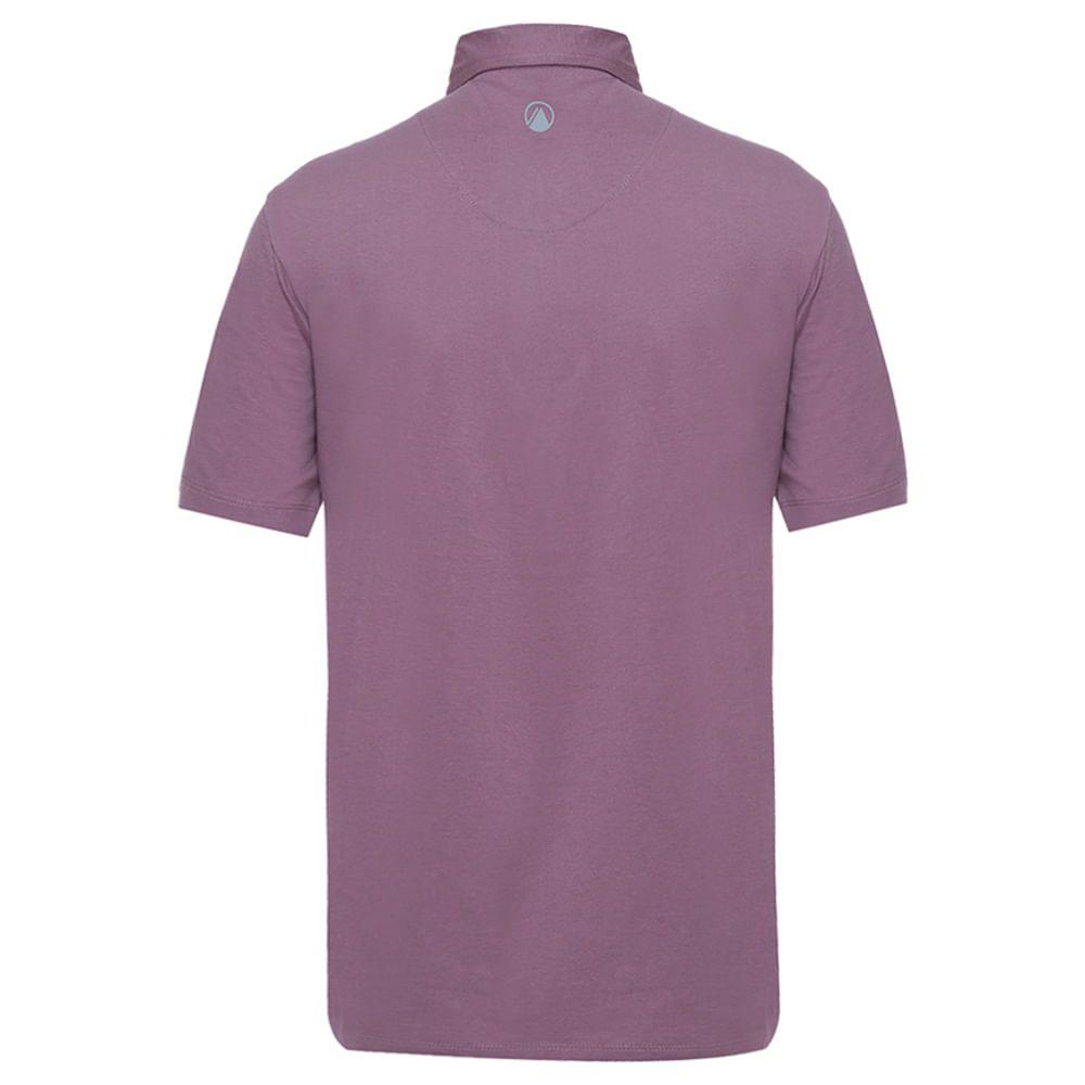 Polera Hombre Minimalist UV-Stop Polo Palo Rosa Lippi V18-1