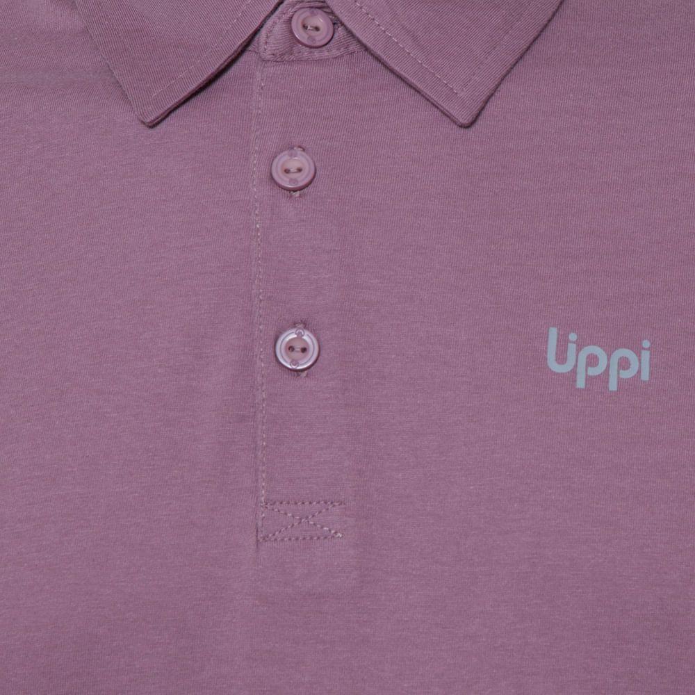 Polera Hombre Minimalist UV-Stop Polo Palo Rosa Lippi V18-3