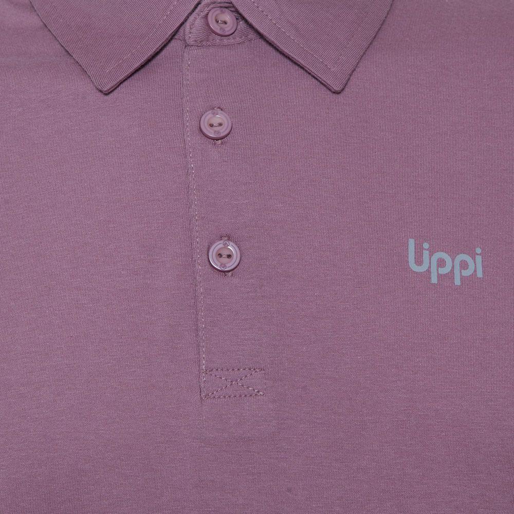 Polera Hombre Minimalist UV-Stop Polo Palo Rosa Lippi V18-4