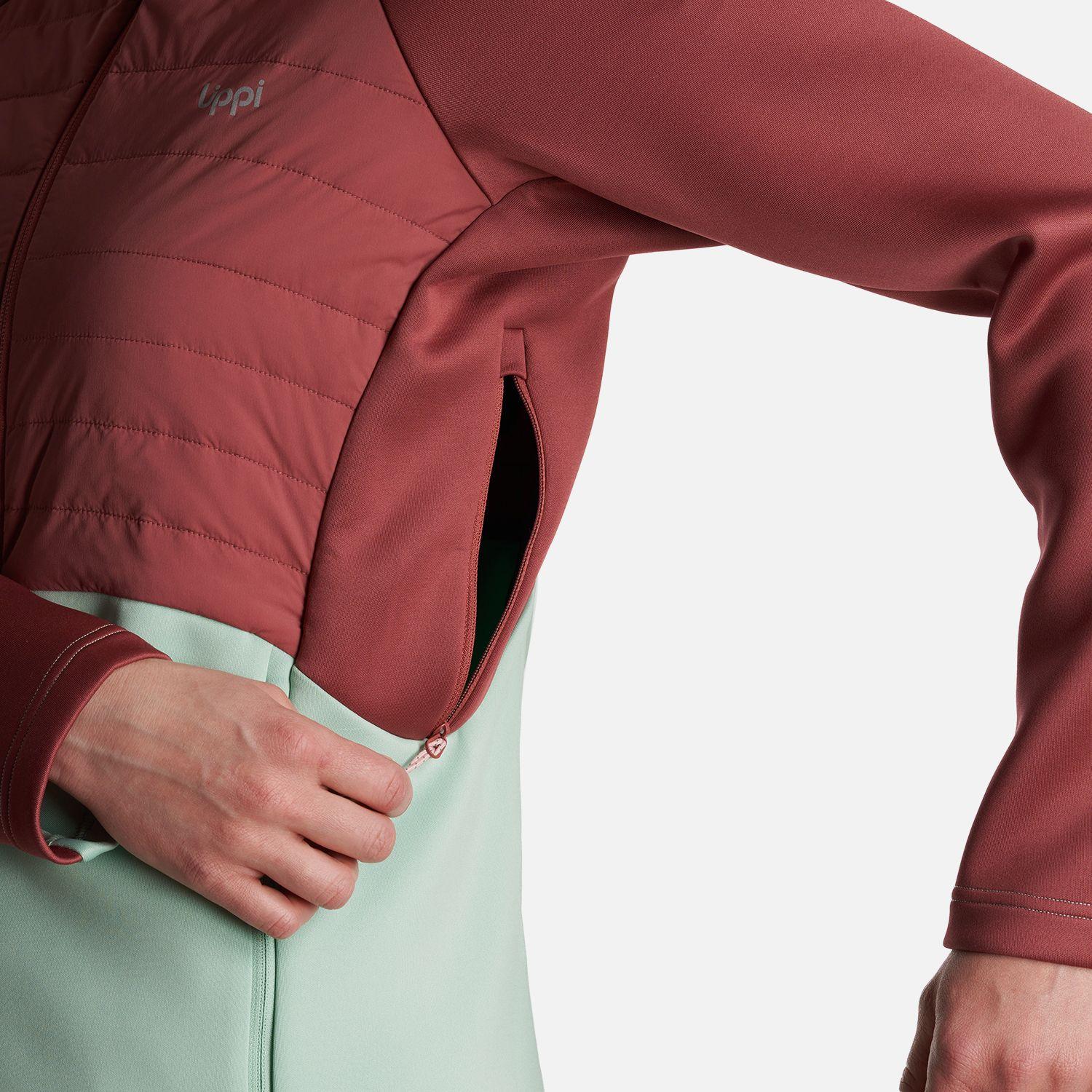 Chaqueta Mujer  ColdMove WindBreaker SteamPro Hoody Jacket Rosa Oscuro Lippi-5