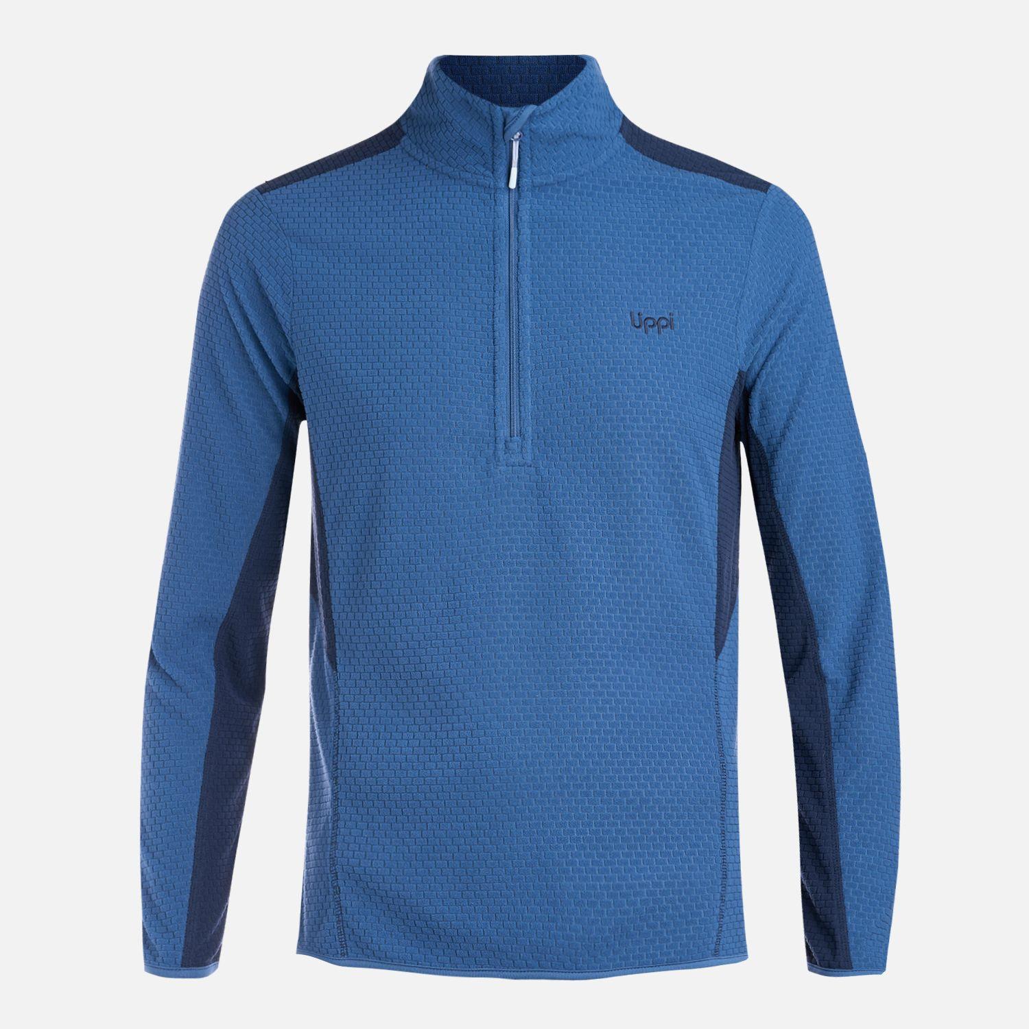 Polerón Teen Boy Mild Nano-F 1/4 Zip Azul oscuro Lippi V26-5