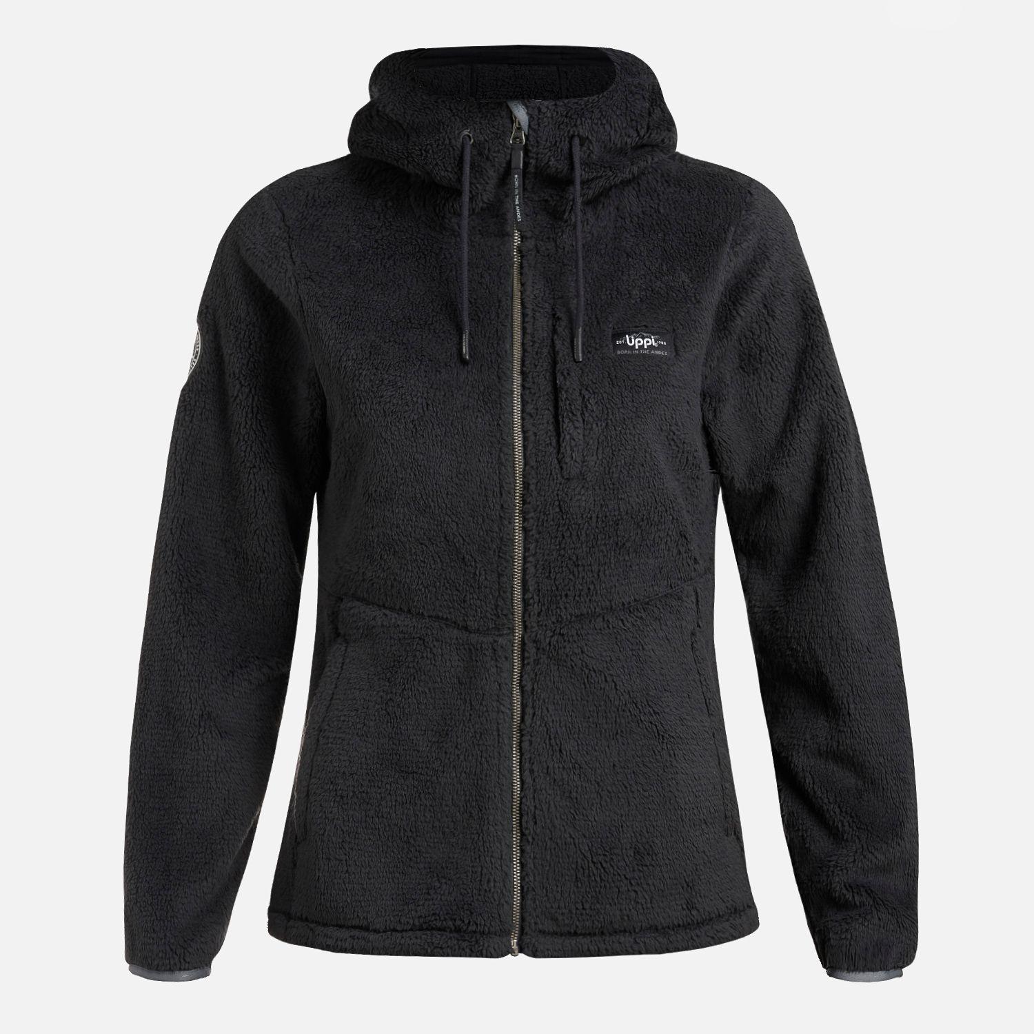 Polar Mujer Bear Shaggy-Pro Hoody Jacket Negro Lippi I25-6