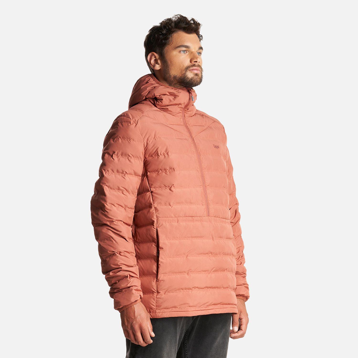 Chaqueta Hombre Snowmass Steam-Pro 1/4 Zip Jacket Terracota Lippi-2