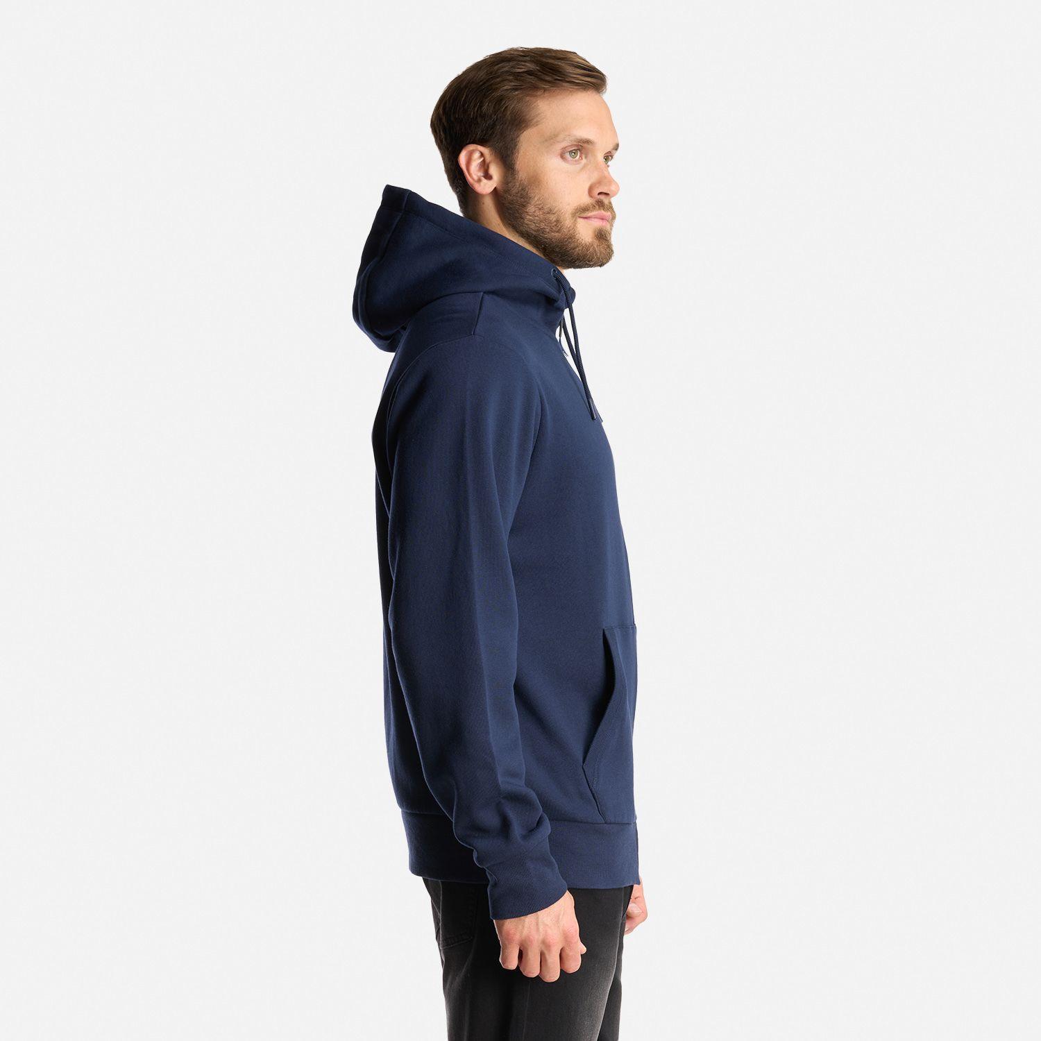 Poleron Hombre Ulmo Full Zip Hoody Sweatshirt Azul Marino Lippi-3