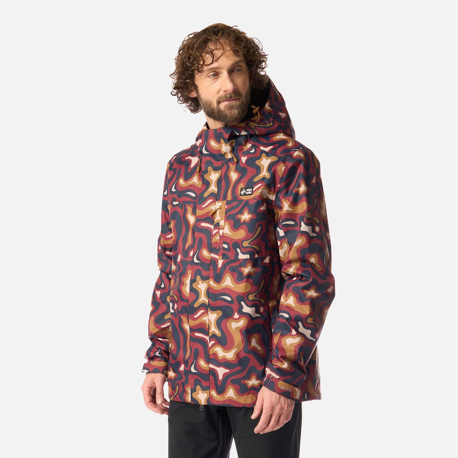 Chaqueta Hombre Kauai Full Print Vino Haka Honu I26-1