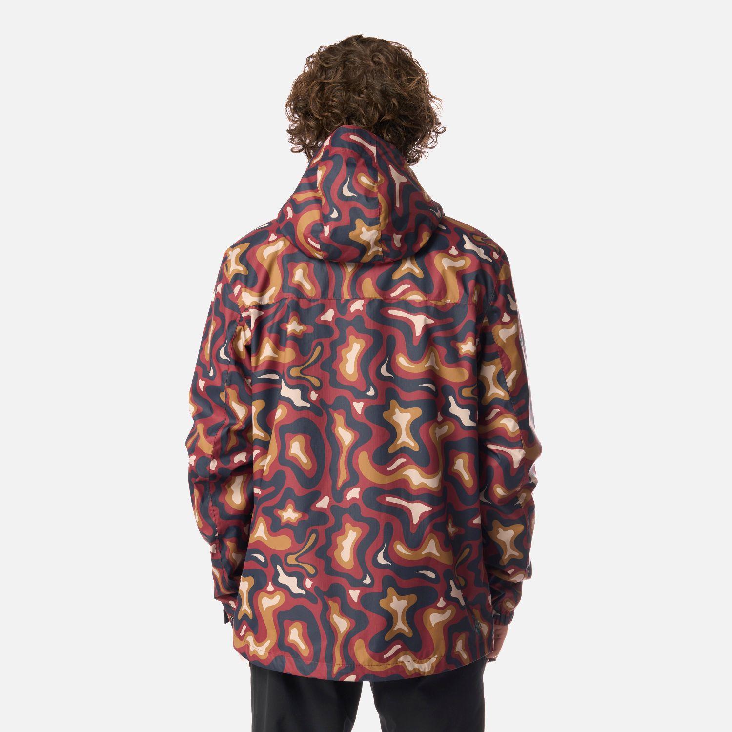 Chaqueta Hombre Kauai Full Print Vino Haka Honu I26-2