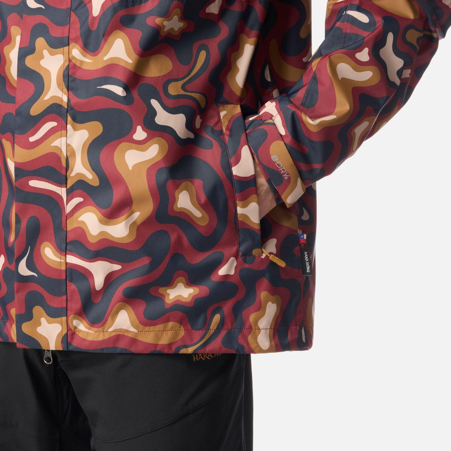 Chaqueta Hombre Kauai Full Print Vino Haka Honu I26-4