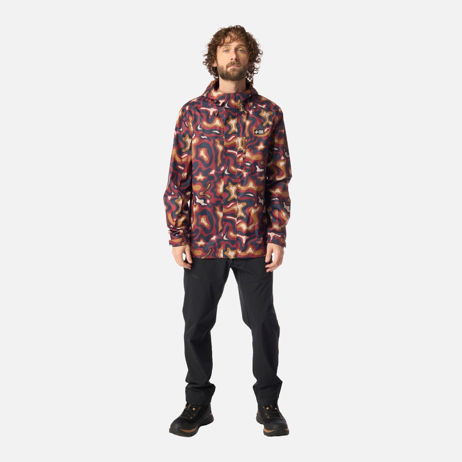 Chaqueta Hombre Kauai Full Print Vino Haka Honu I26-8