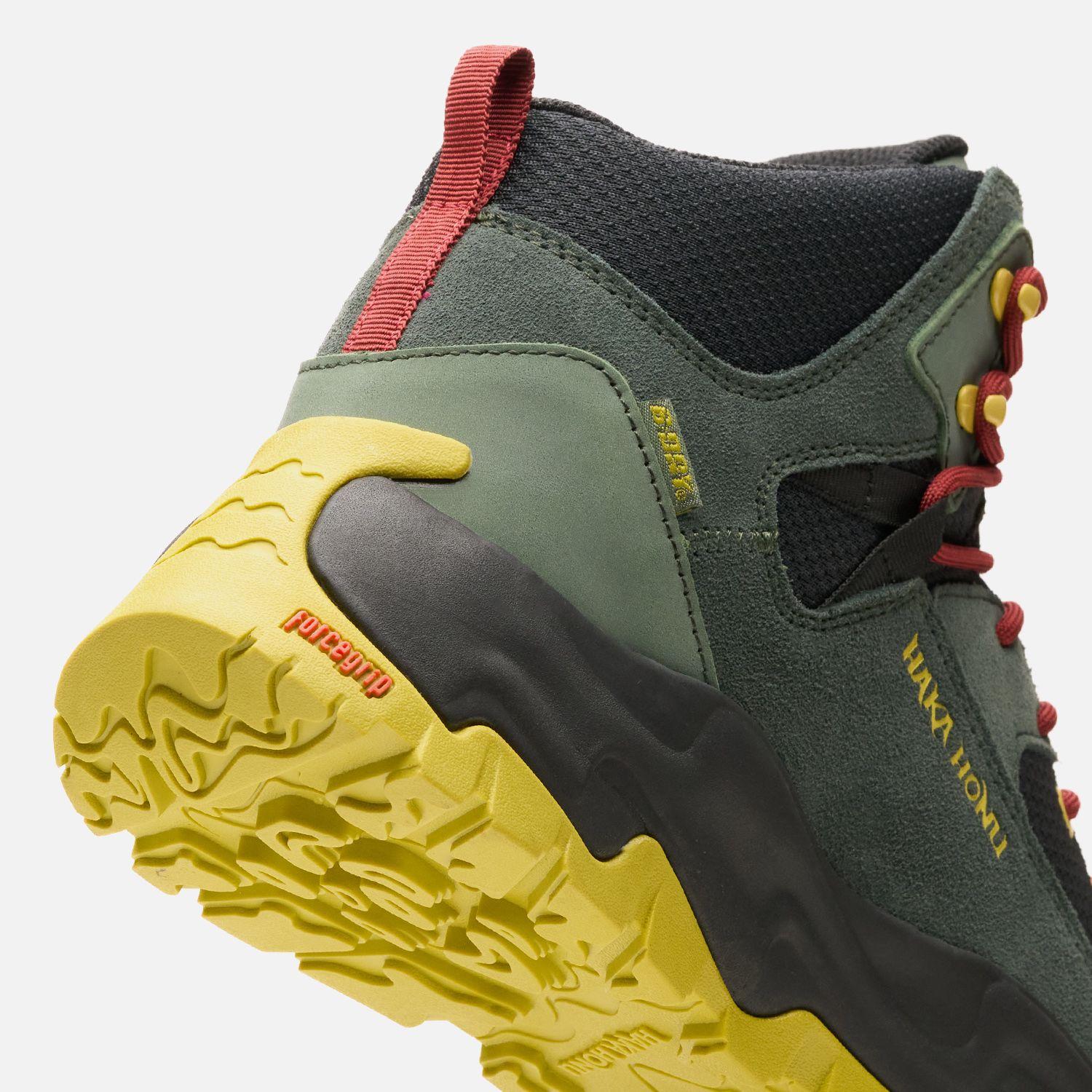 Botín Hombre Cordillera Alta Verde Grisaceo Haka Honu-7