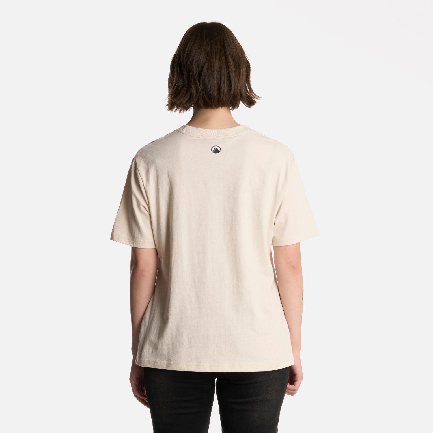 Polera Mujer Logo Lippi T-Shirt Marfil Lippi-2