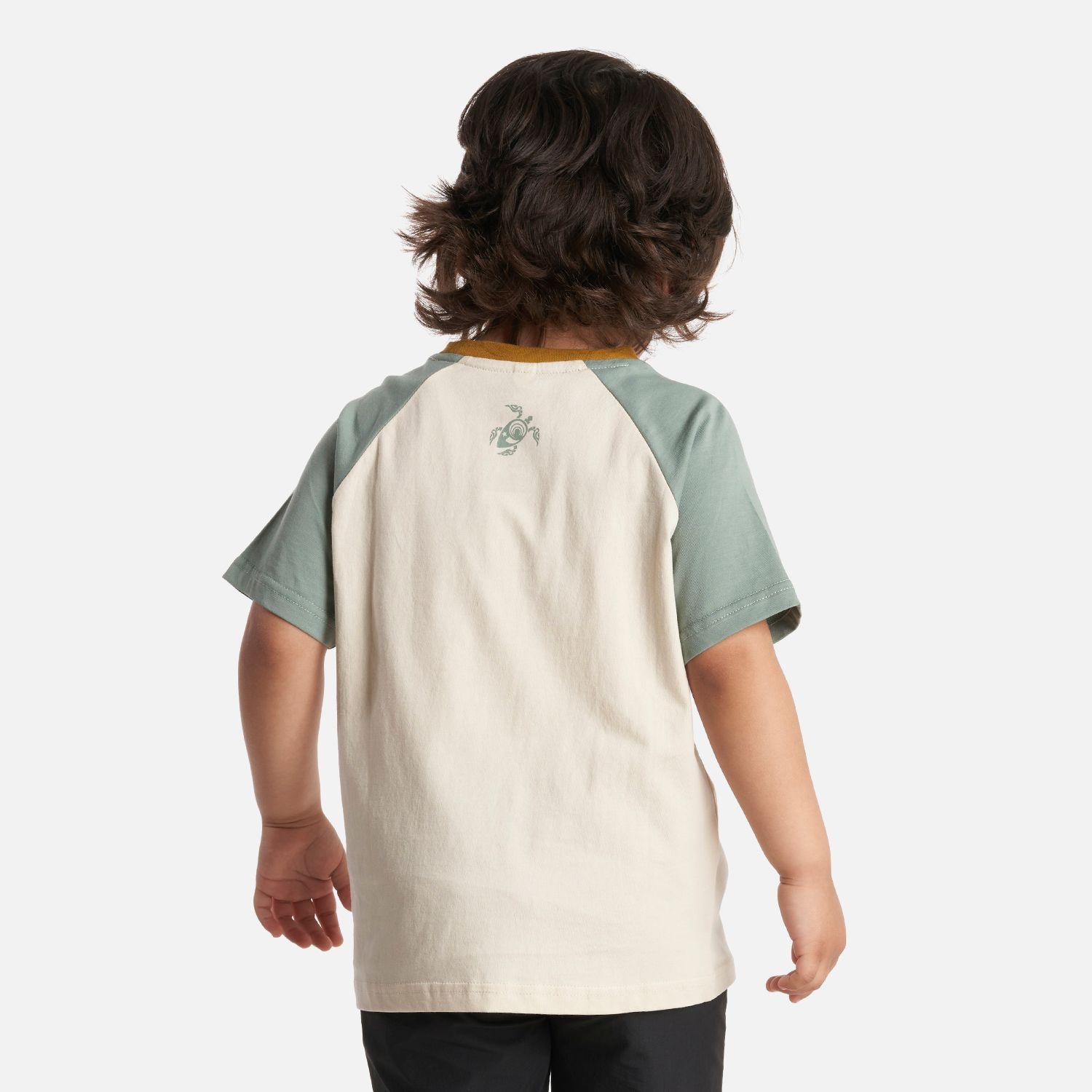 Polera Niño Hakids Crema Haka Honu V26-2