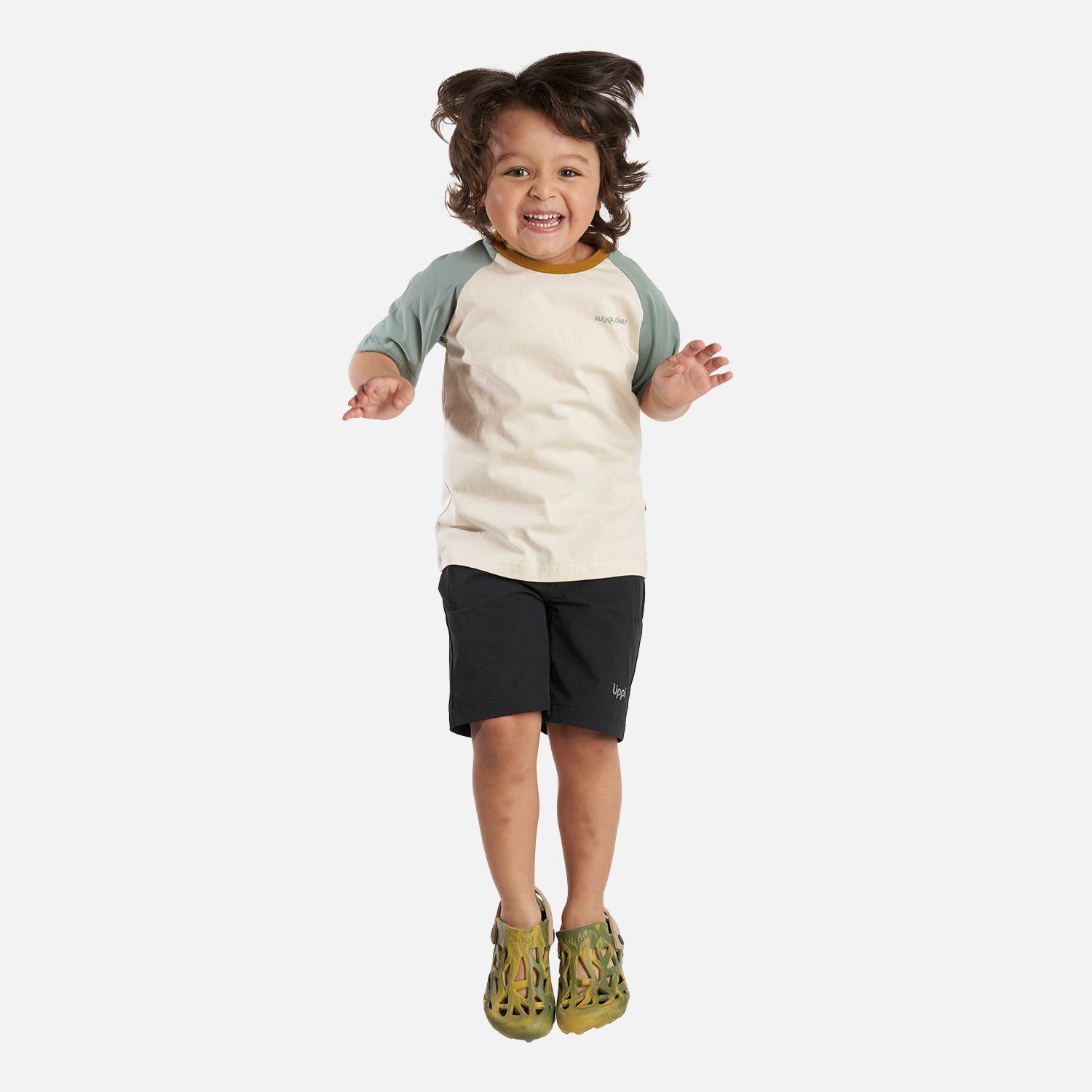 Polera Niño Hakids Crema Haka Honu V26-4