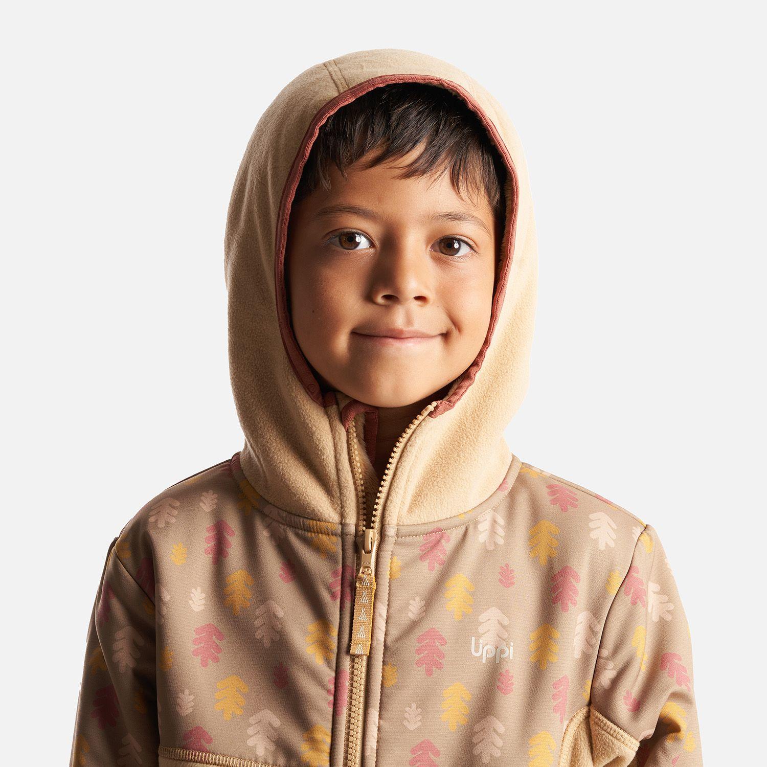Chaqueta Niño Grillo Therm-Pro Hoody Jacket Taupe Lippi-4