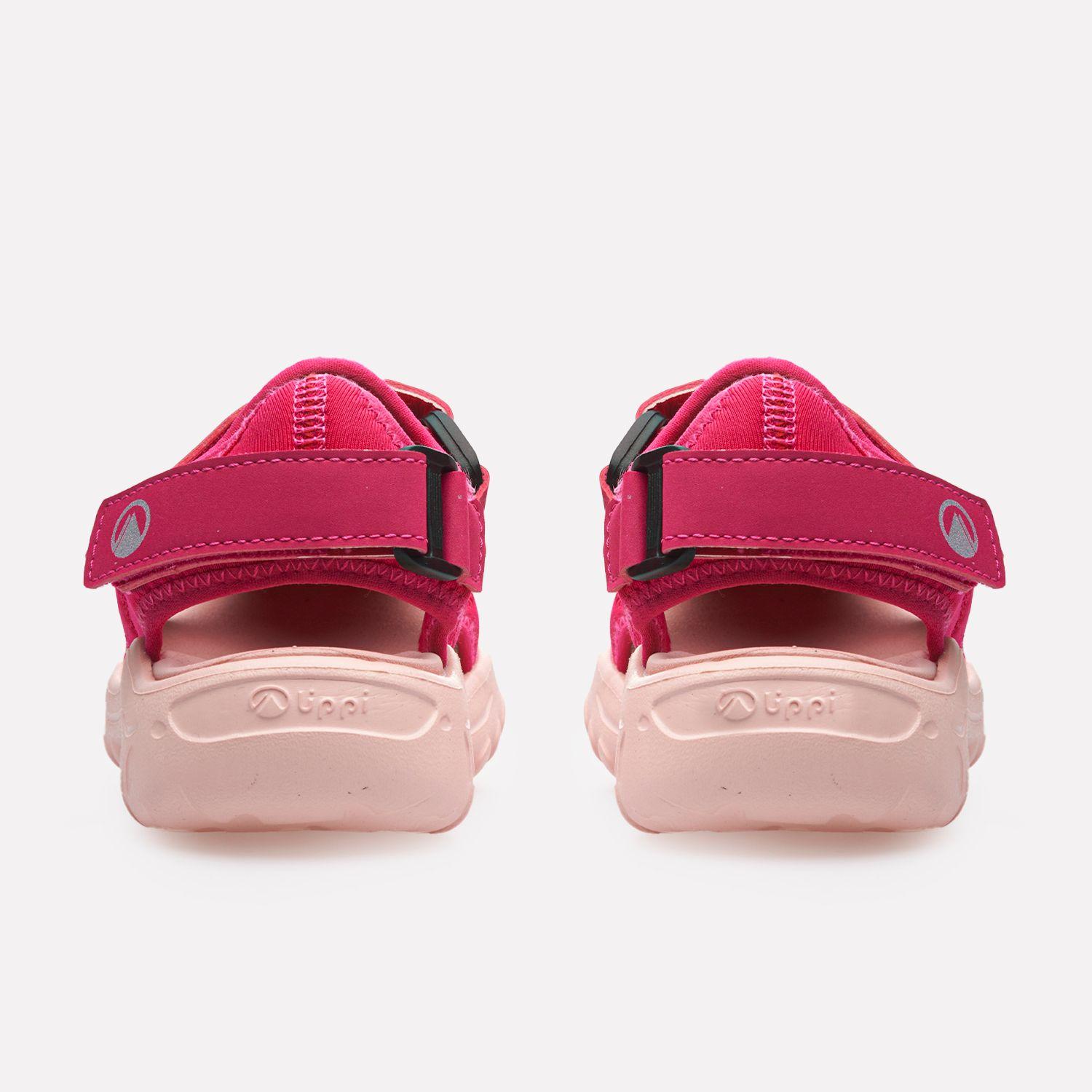 Sandalia Niña Go Out Again Kids Fucsia Lippi V25-3