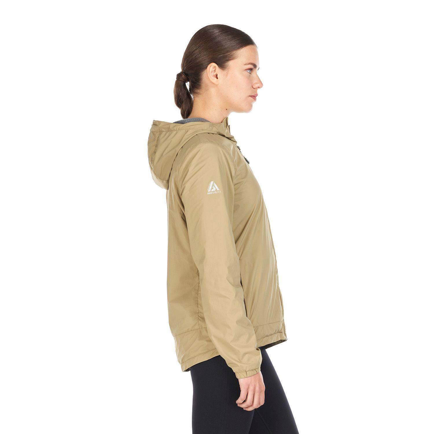Chaqueta Mujer Spry Windbreaker Nano-F Hoody Jacket Oliva Lippi-3