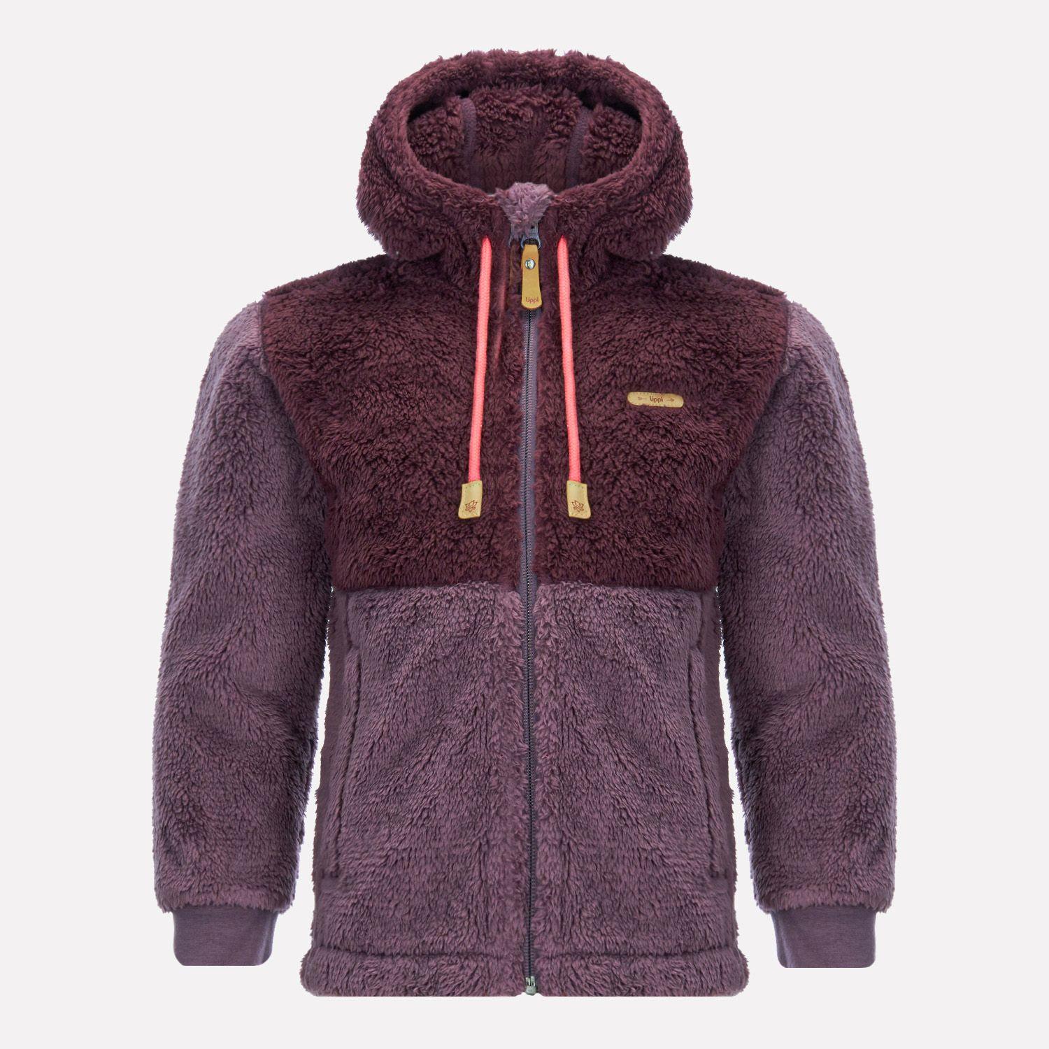 Chaqueta Niña Bear Shaggy-Pro Hoody Jacket Malva Lippi-0