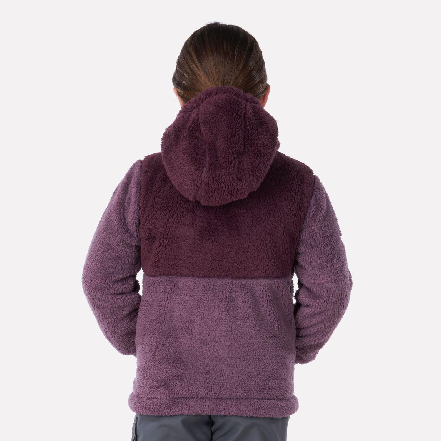 Chaqueta Niña Bear Shaggy-Pro Hoody Jacket Malva Lippi-2