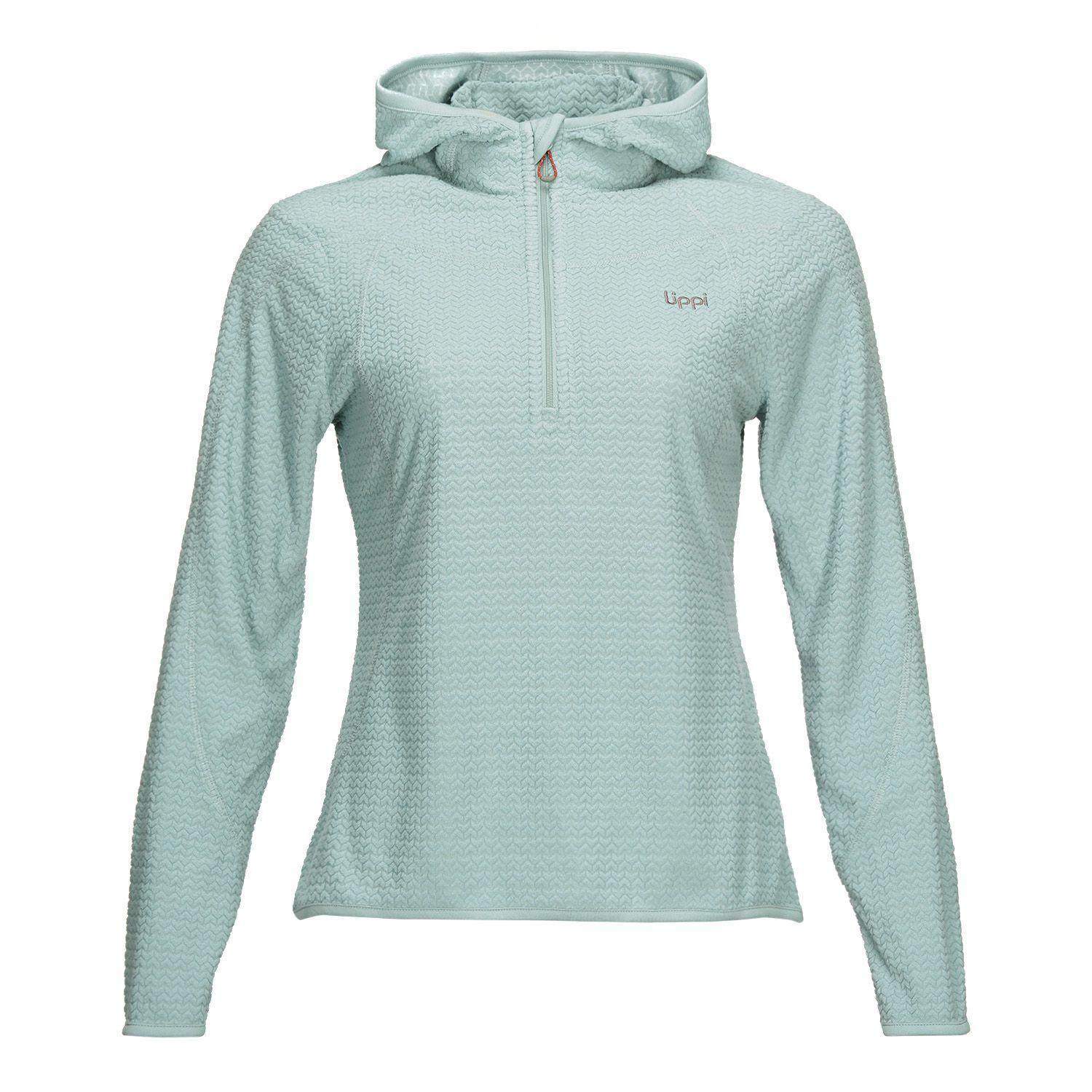 Poleron Mujer Jacaranda Nano-F 14 Zip Hoody Jade Lippi V23-0