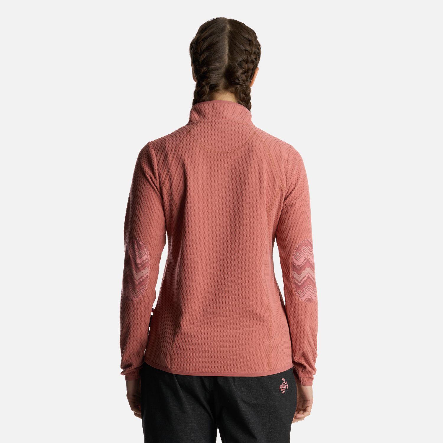 Poleron Mujer Taina Rosa Haka Honu-2