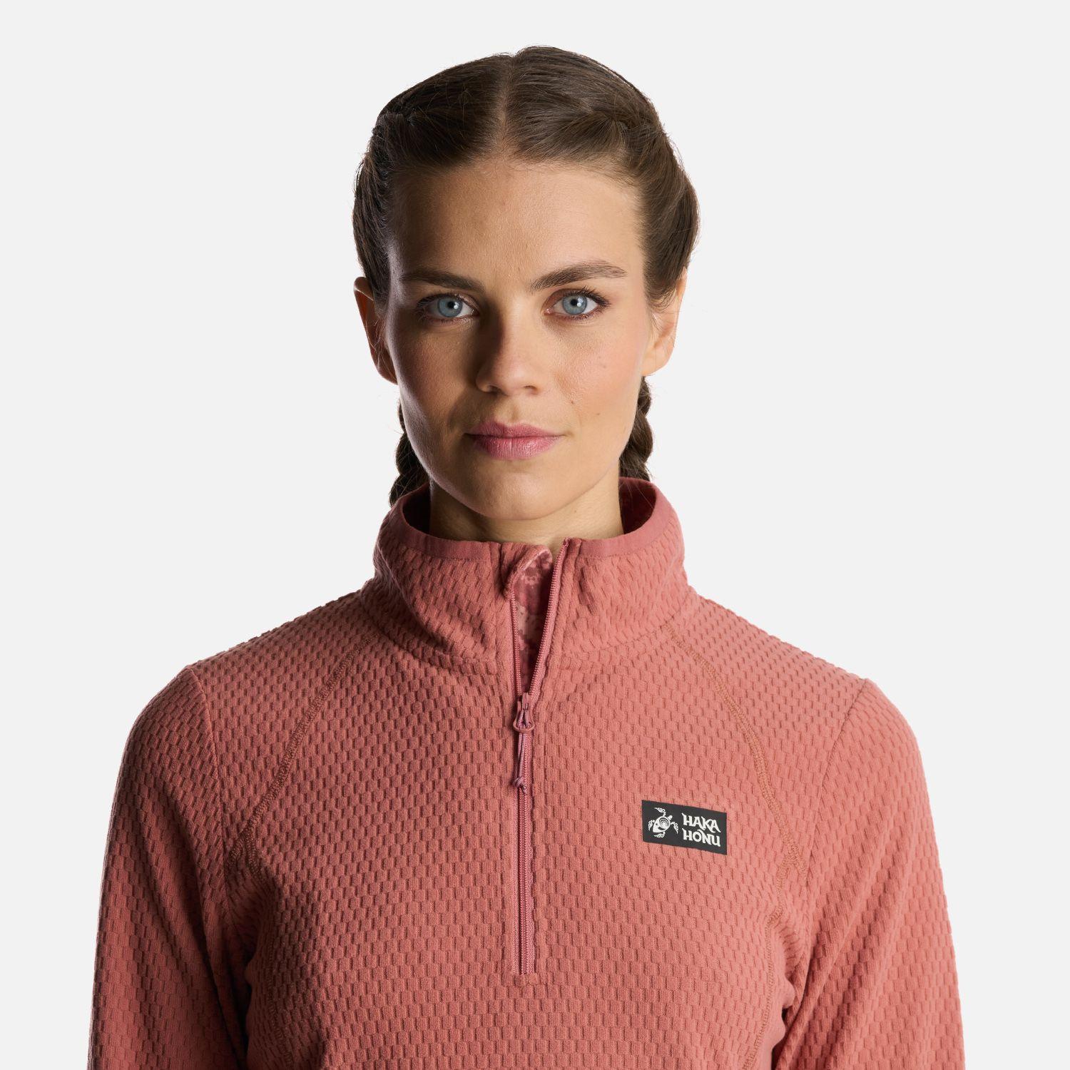 Poleron Mujer Taina Rosa Haka Honu-3