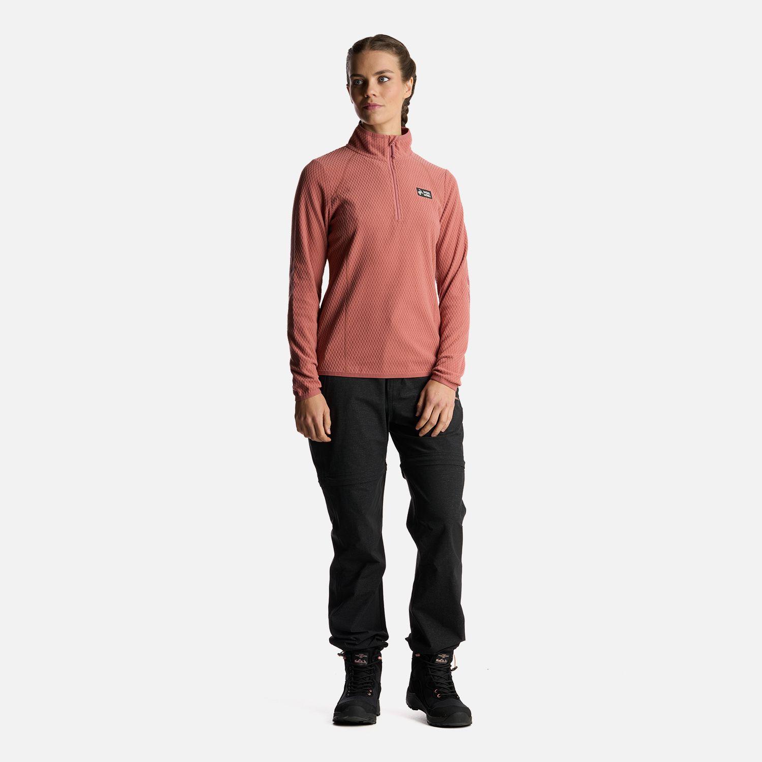 Poleron Mujer Taina Rosa Haka Honu-4