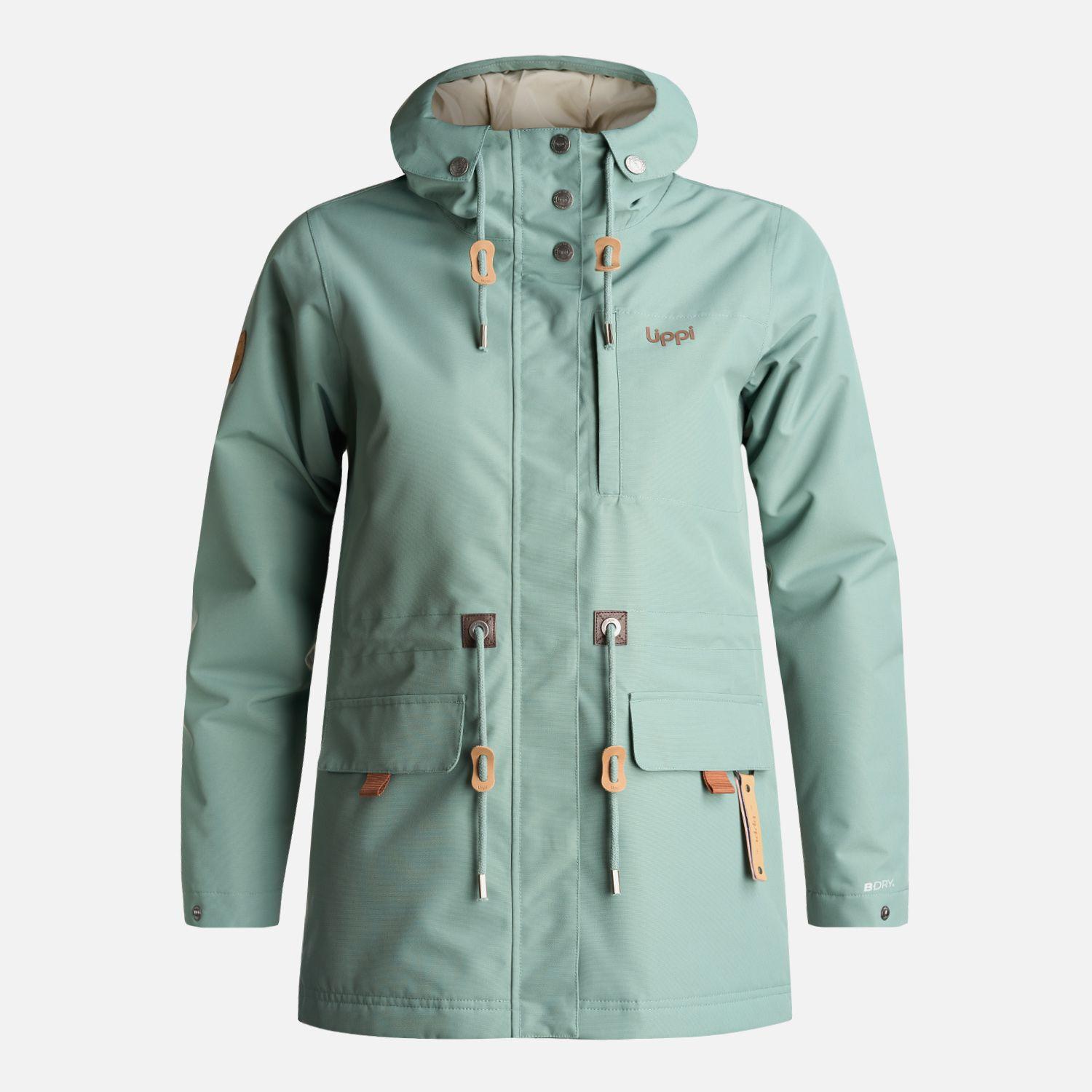 Chaqueta Teen Girl Rainy B-Dry Hoody Jacket Jade Oscuro Lippi-0