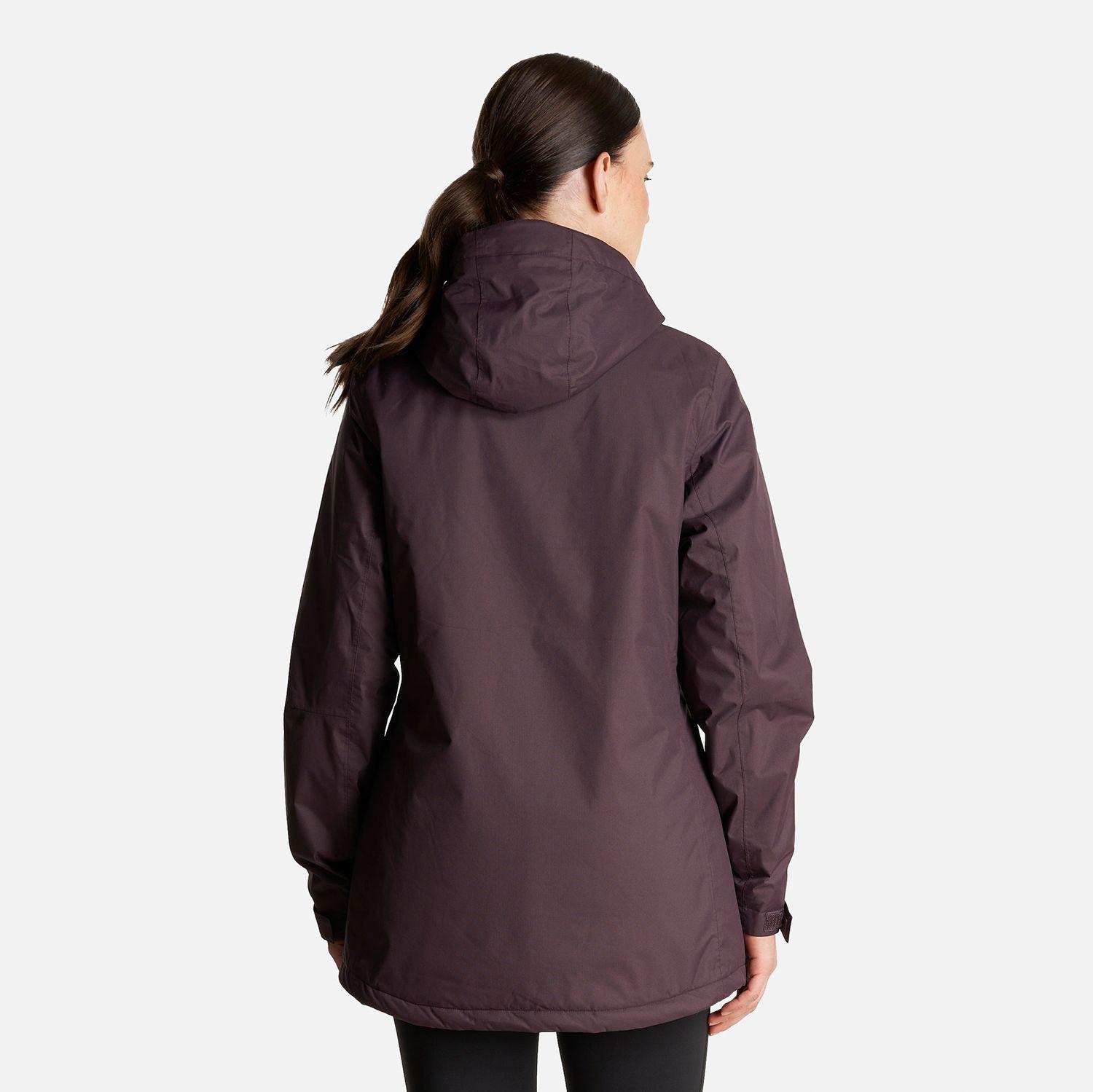 Chaqueta Mujer Suntra Steampro Hoody Jacket Burdeo Lippi-4