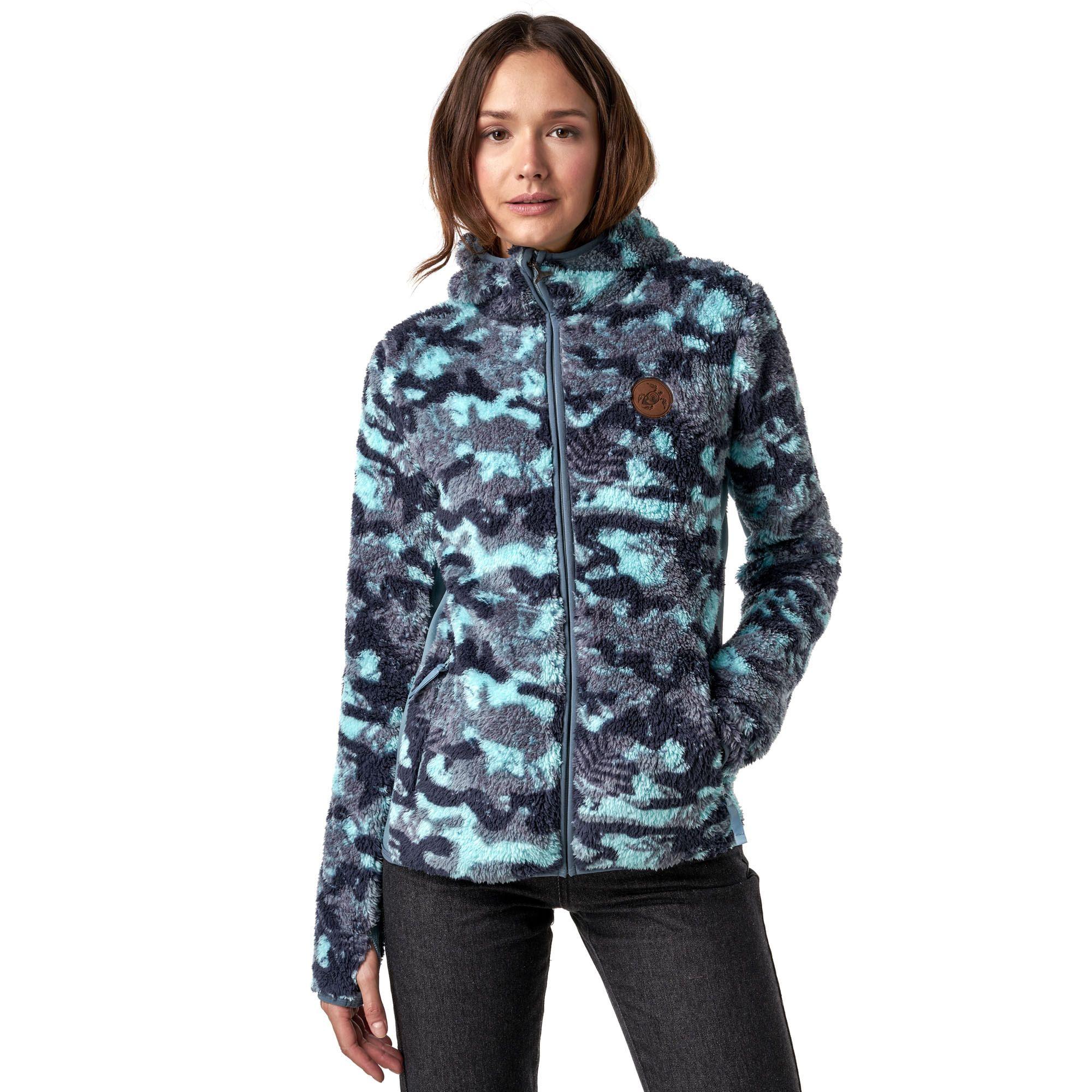 Chaqueta Mujer Calur-oso Print Azul Haka Honu-0