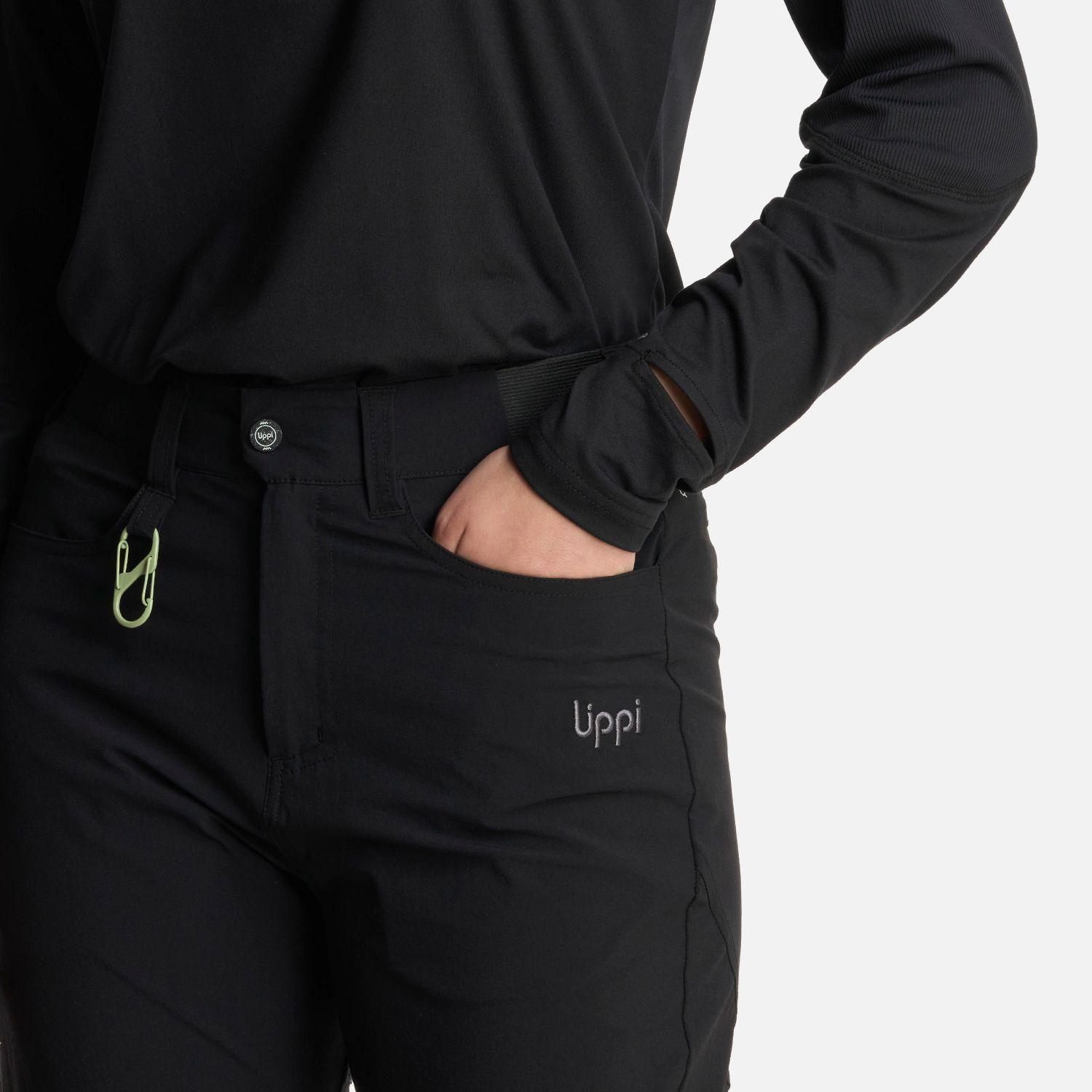 Pantalón Mujer Lennox Q-Dry Mix-2 Pants Negro Lippi-3