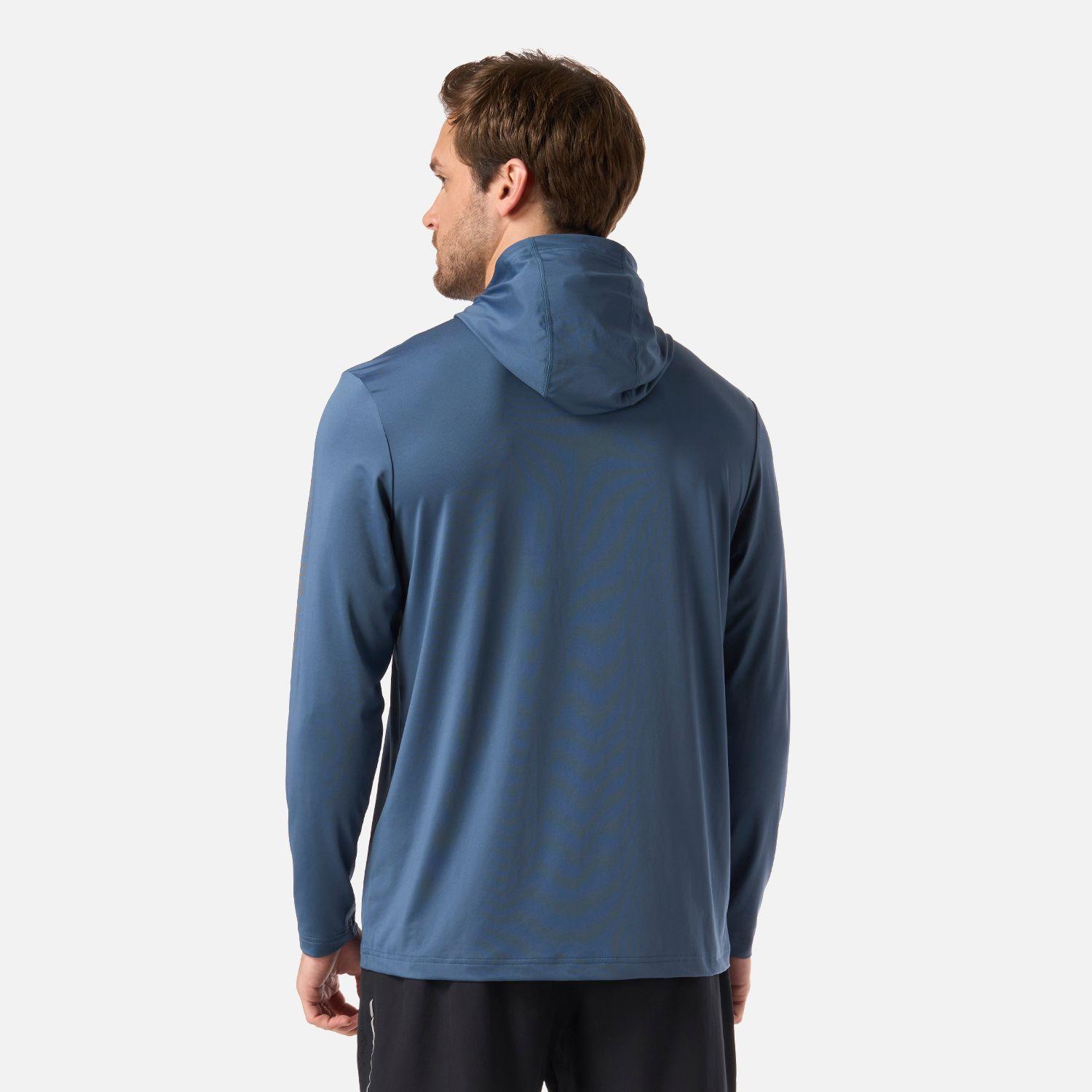 Polera Hombre Sun Protection T-Shirt Azul Oscuro Lippi V26-2