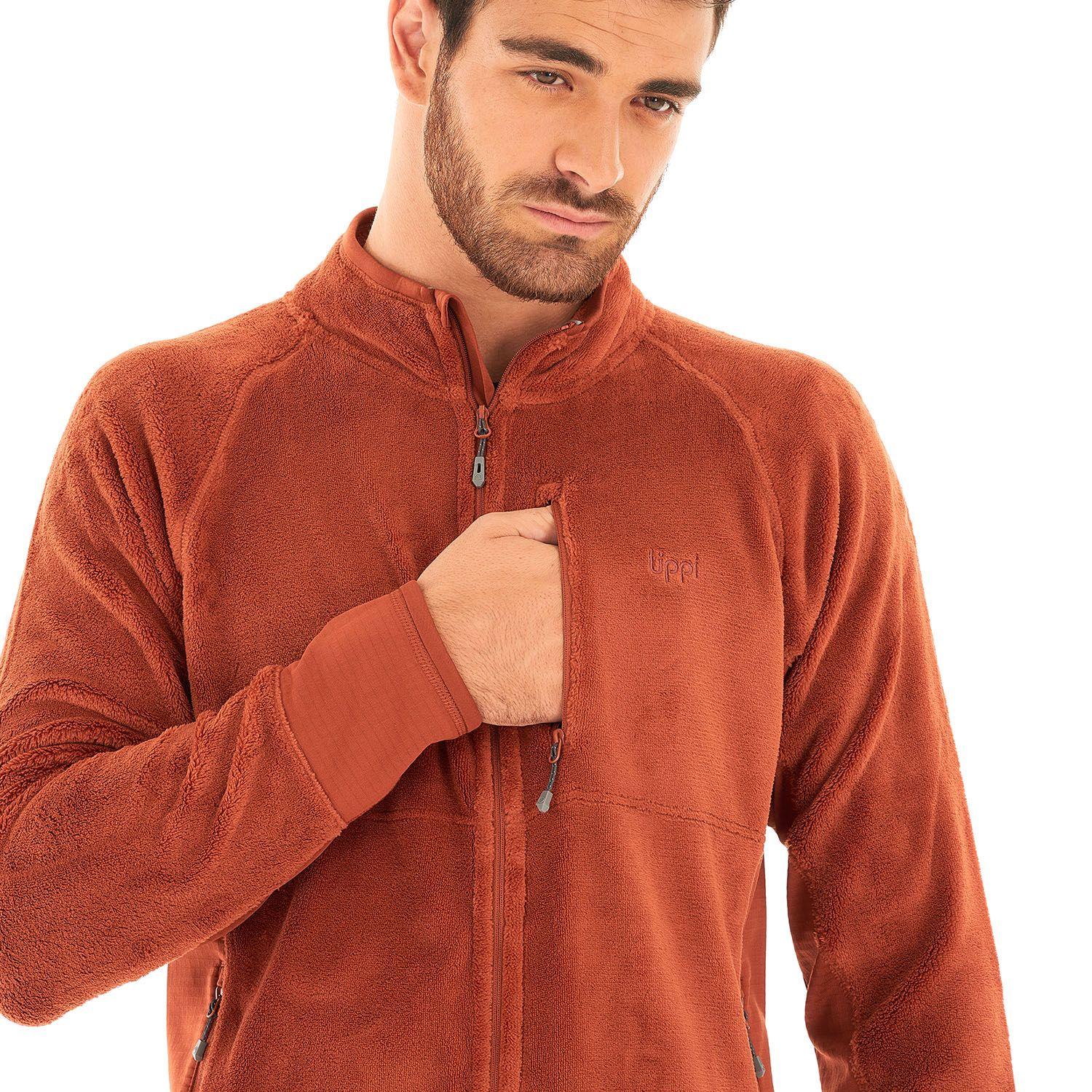 Poleron Hombre Numan Shaggy-Pro Jacket Terracota Lippi-7