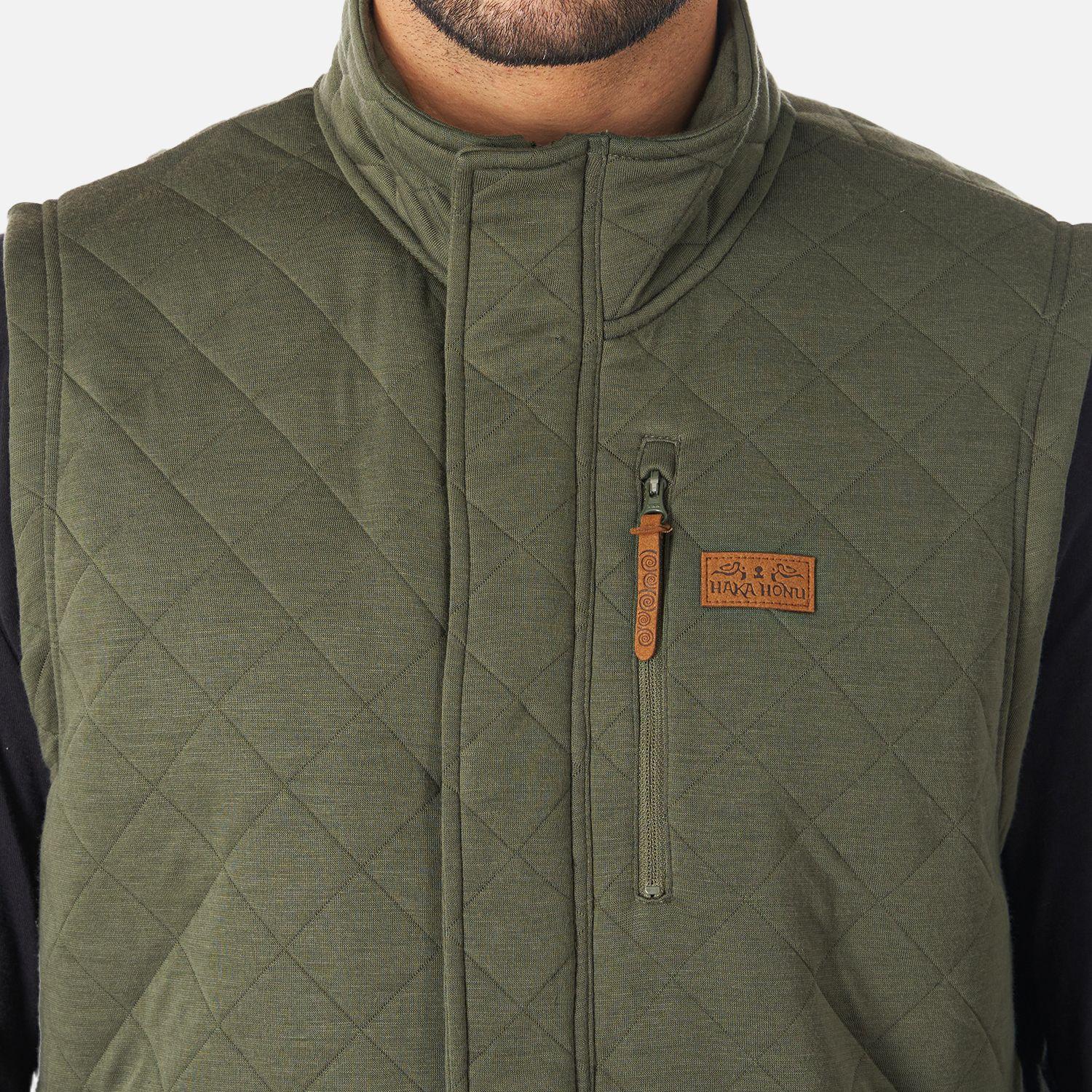 Poleron Hombre Vest-ir Verde Militar Haka Honu-3