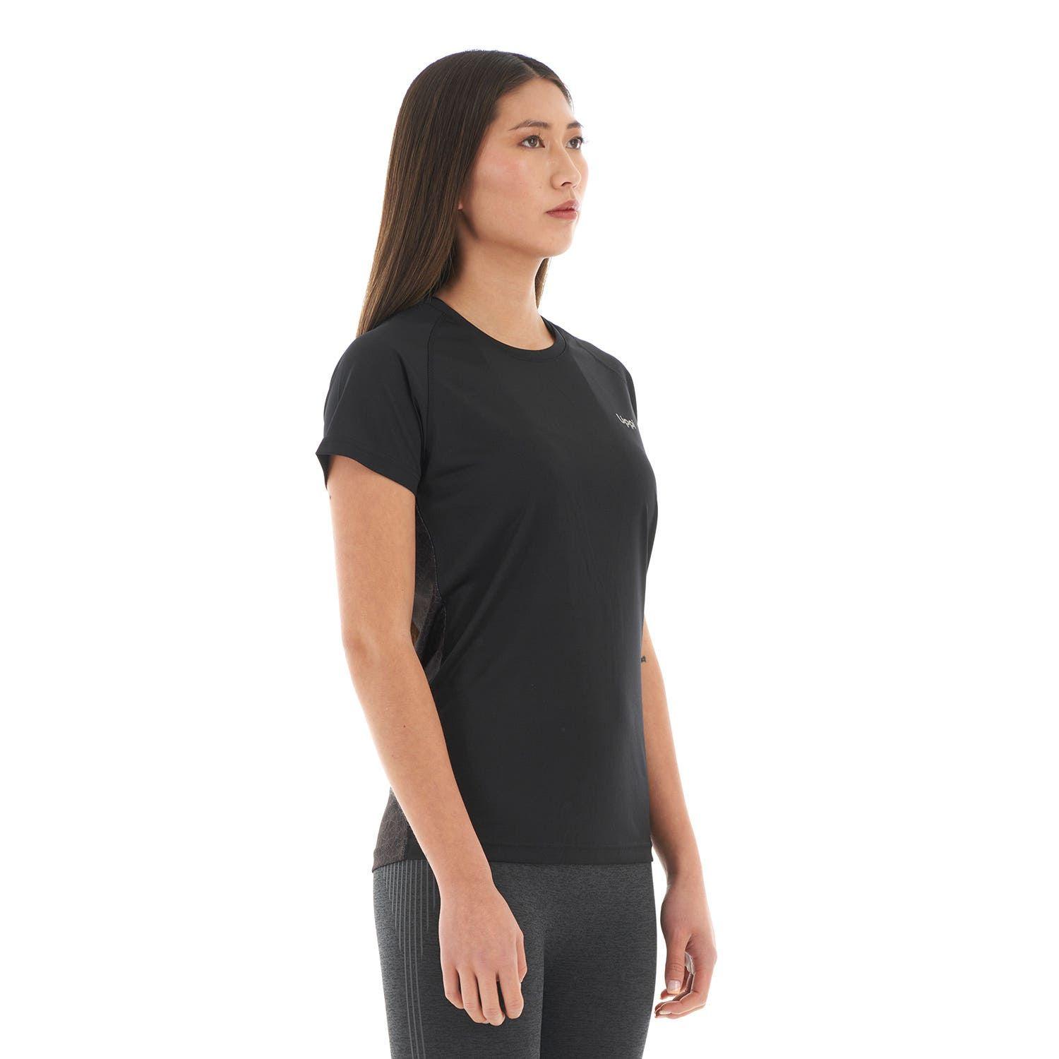 Polera Mujer Core Q-Dry Breathing T-Shirt Negro Lippi-2
