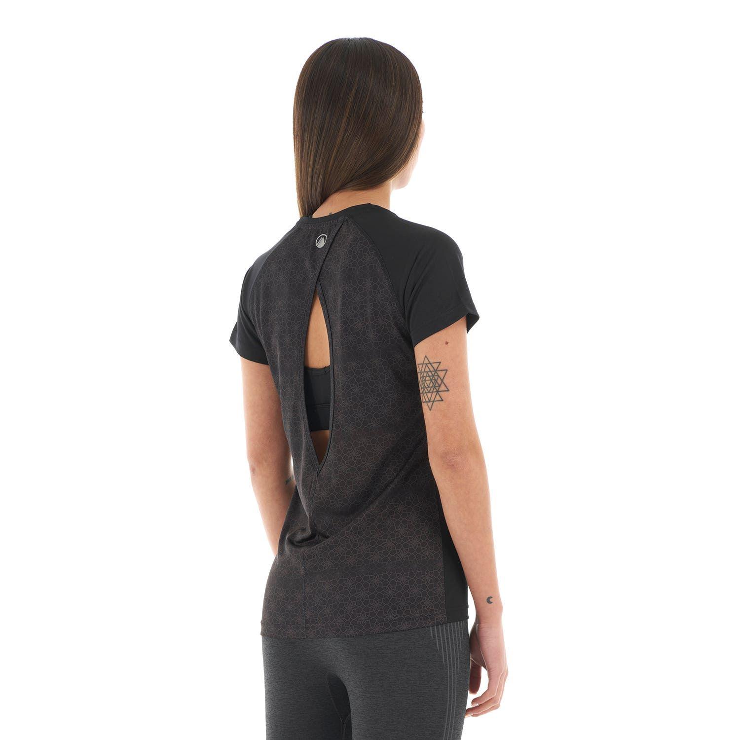 Polera Mujer Core Q-Dry Breathing T-Shirt Negro Lippi-4