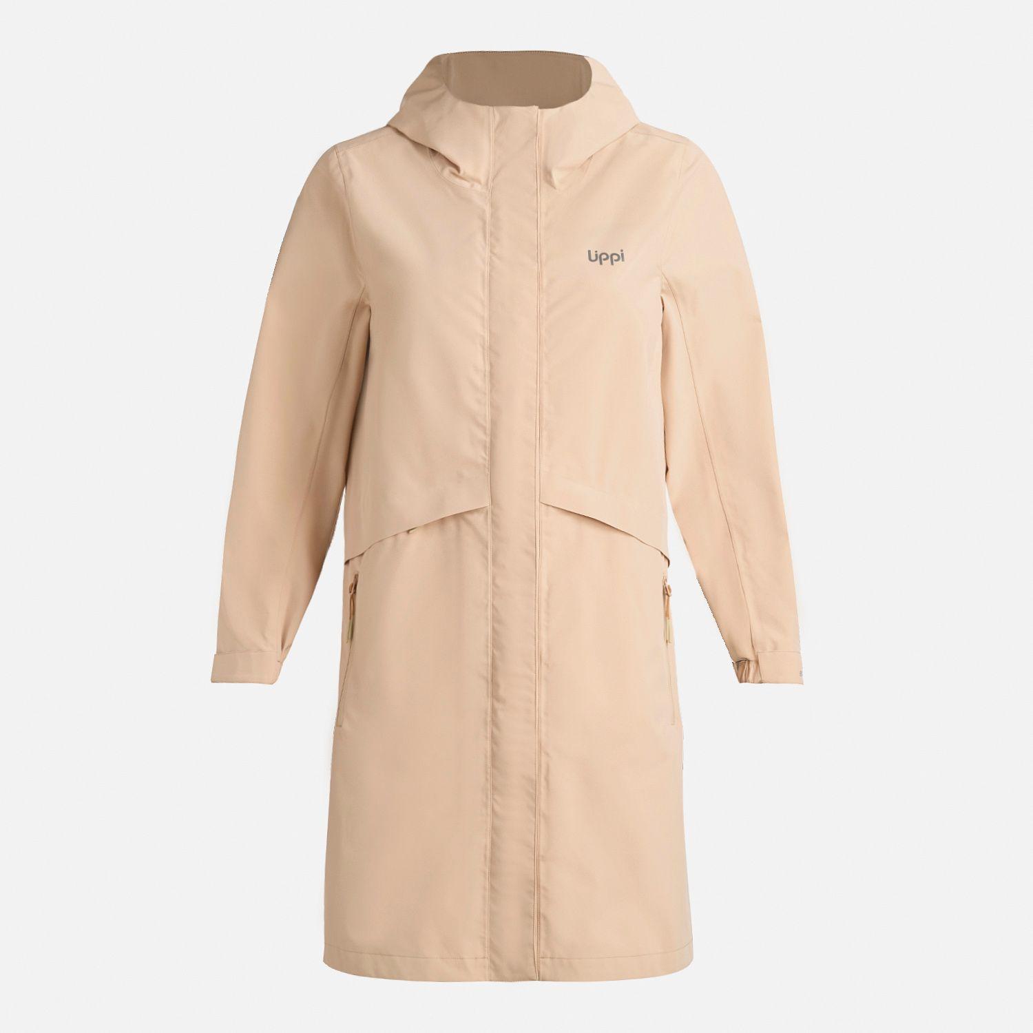 Chaqueta Mujer Mountains Live B-dry Long Jacket Caqui Lippi-8