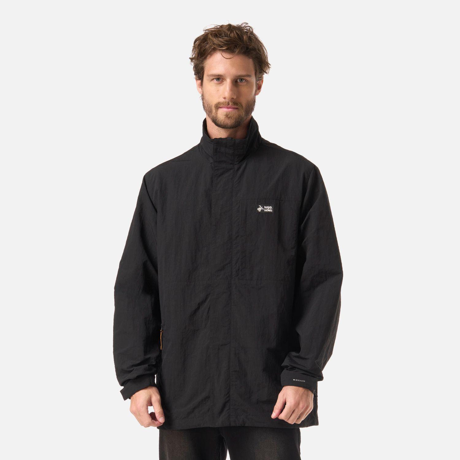 Chaqueta Hombre Hijo Del Viento Negro Haka Honu V26-0