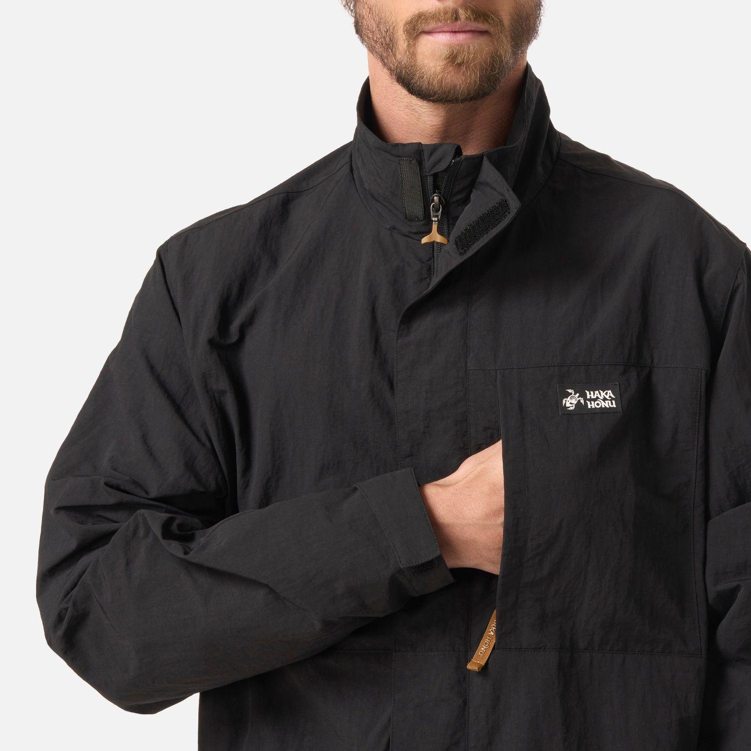 Chaqueta Hombre Hijo Del Viento Negro Haka Honu V26-3